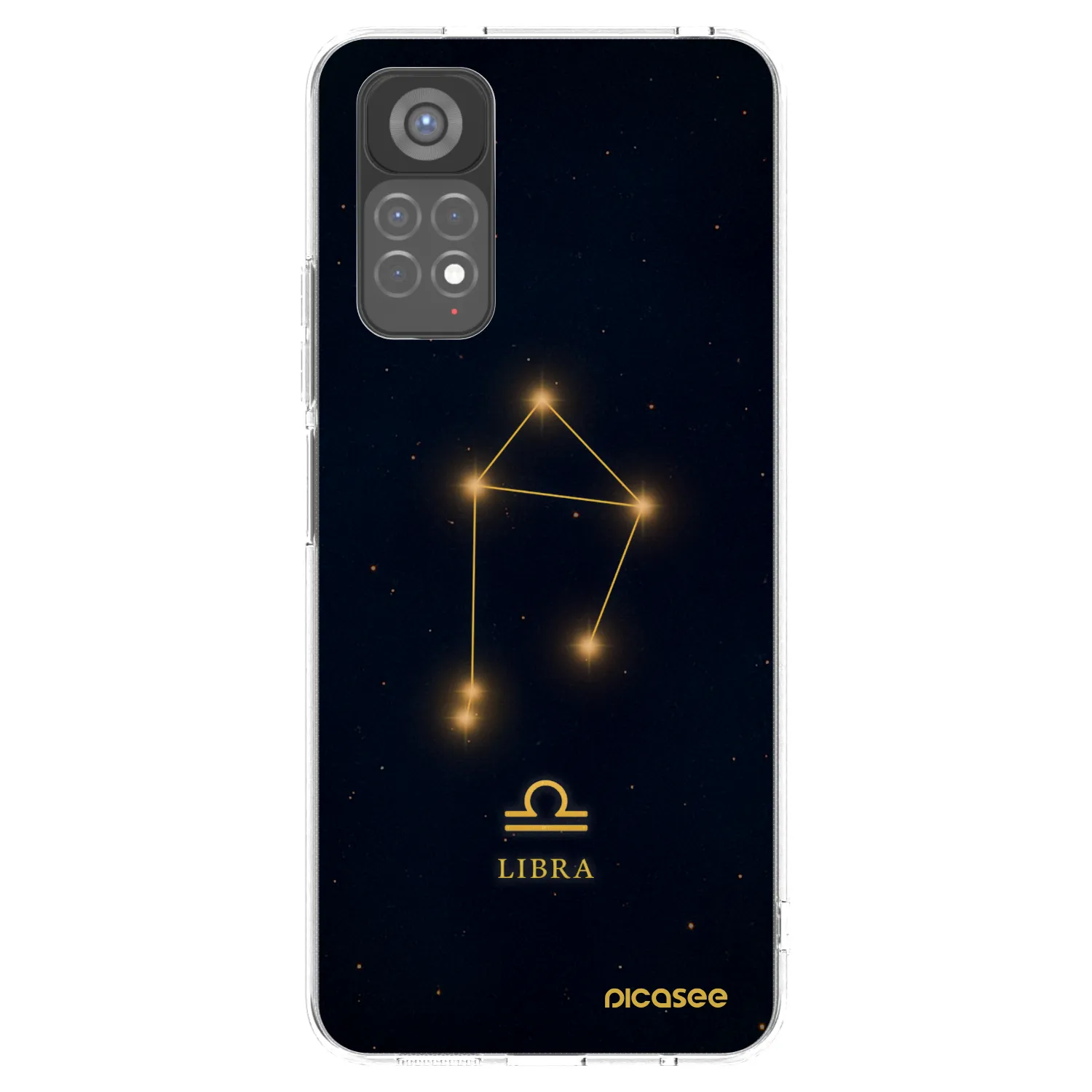Picasee silikónový prehľadný obal pre Xiaomi Redmi Note 11S 5G - LIBRA