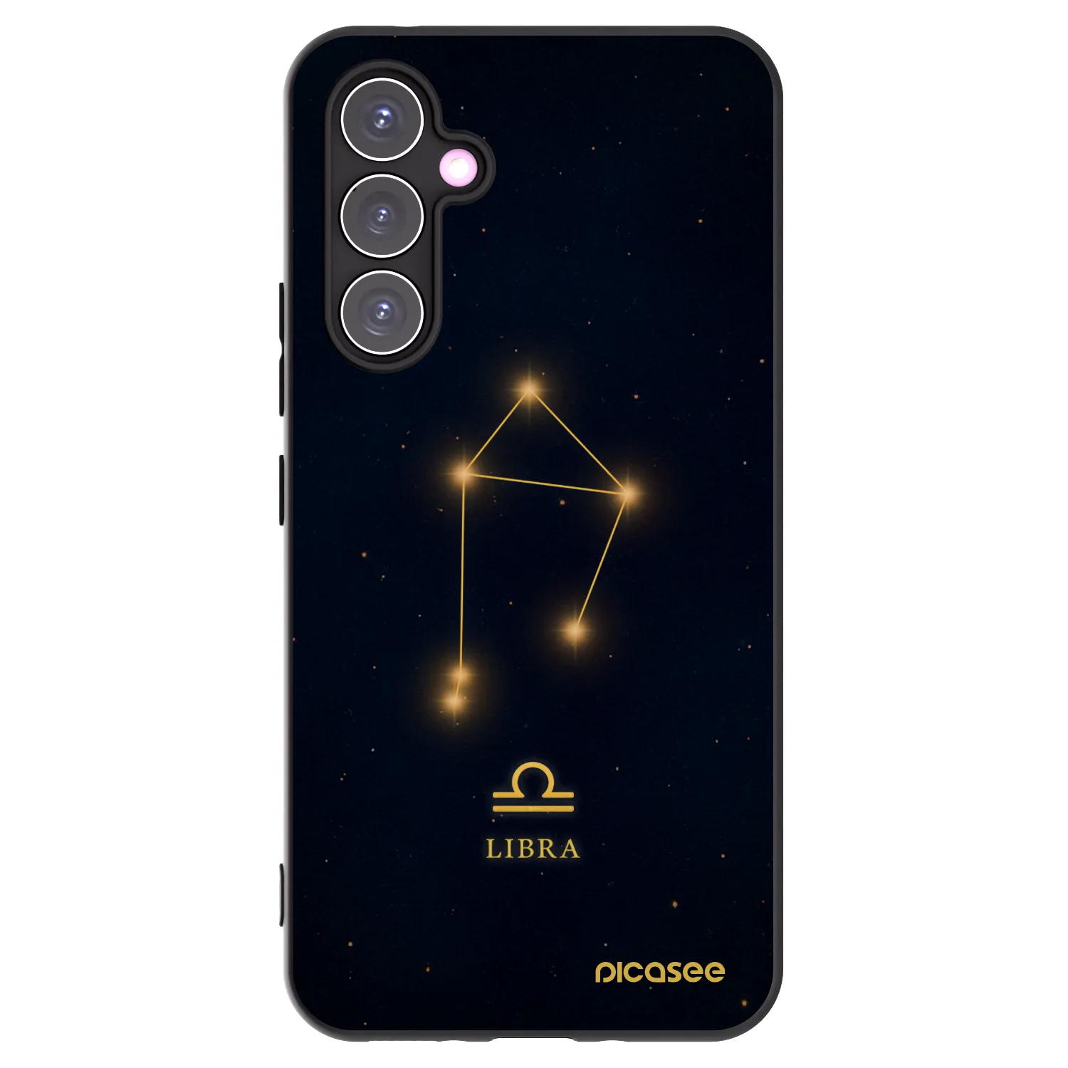 Picasee silikónový čierny obal pre Samsung Galaxy A54 5G A546B - LIBRA