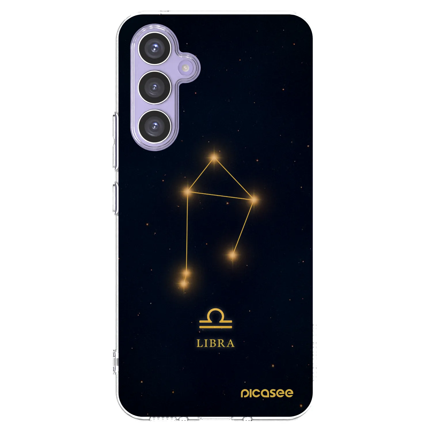 Picasee silikónový prehľadný obal pre Samsung Galaxy A54 5G A546B - LIBRA