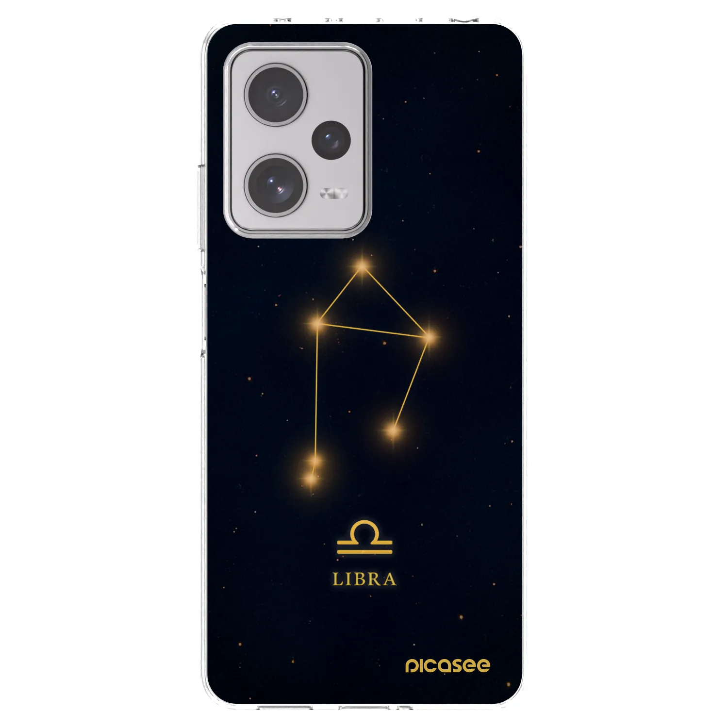 Picasee silikónový prehľadný obal pre Xiaomi Redmi Note 12 Pro+ 5G - LIBRA