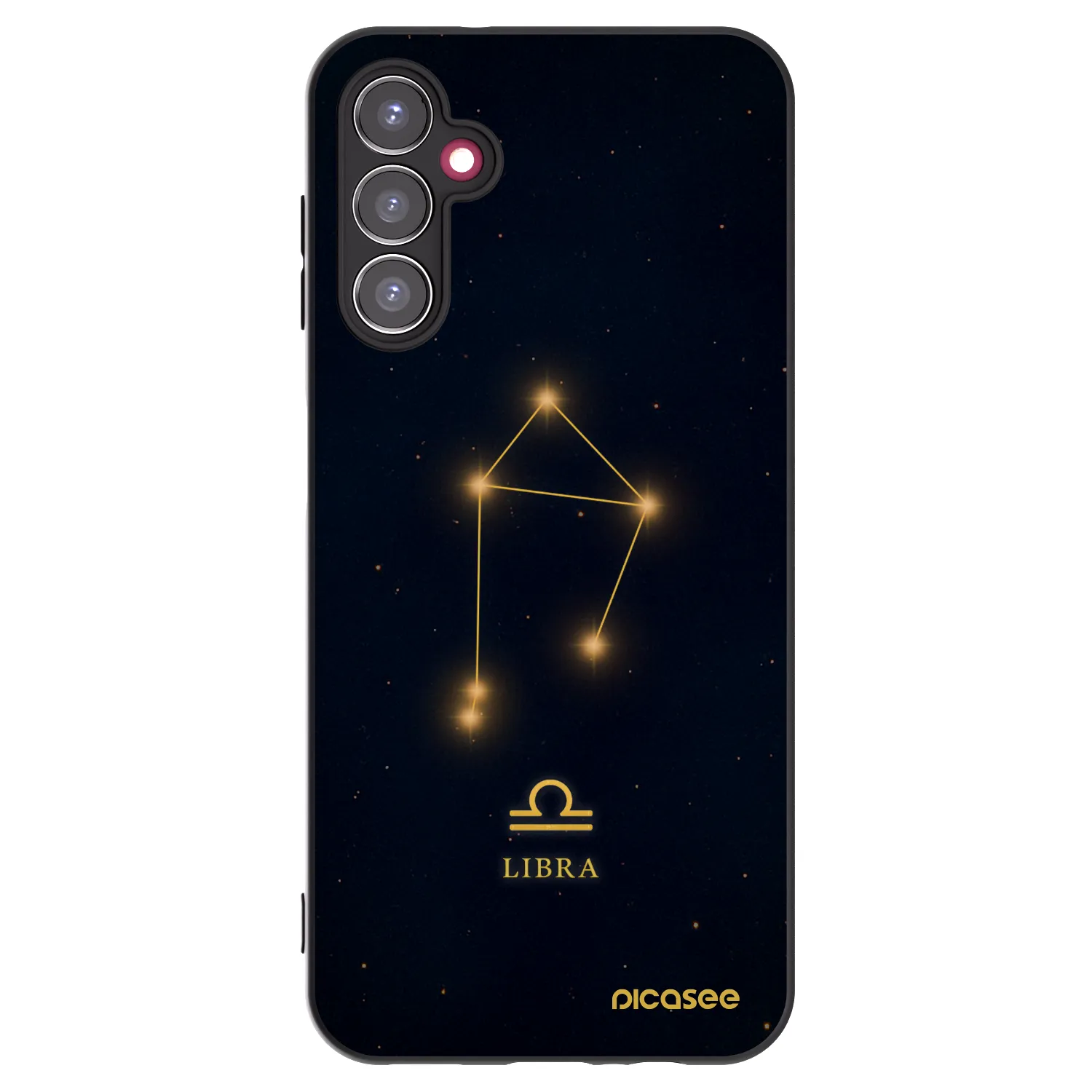 Picasee silikónový čierny obal pre Samsung Galaxy A14 4G A145R - LIBRA