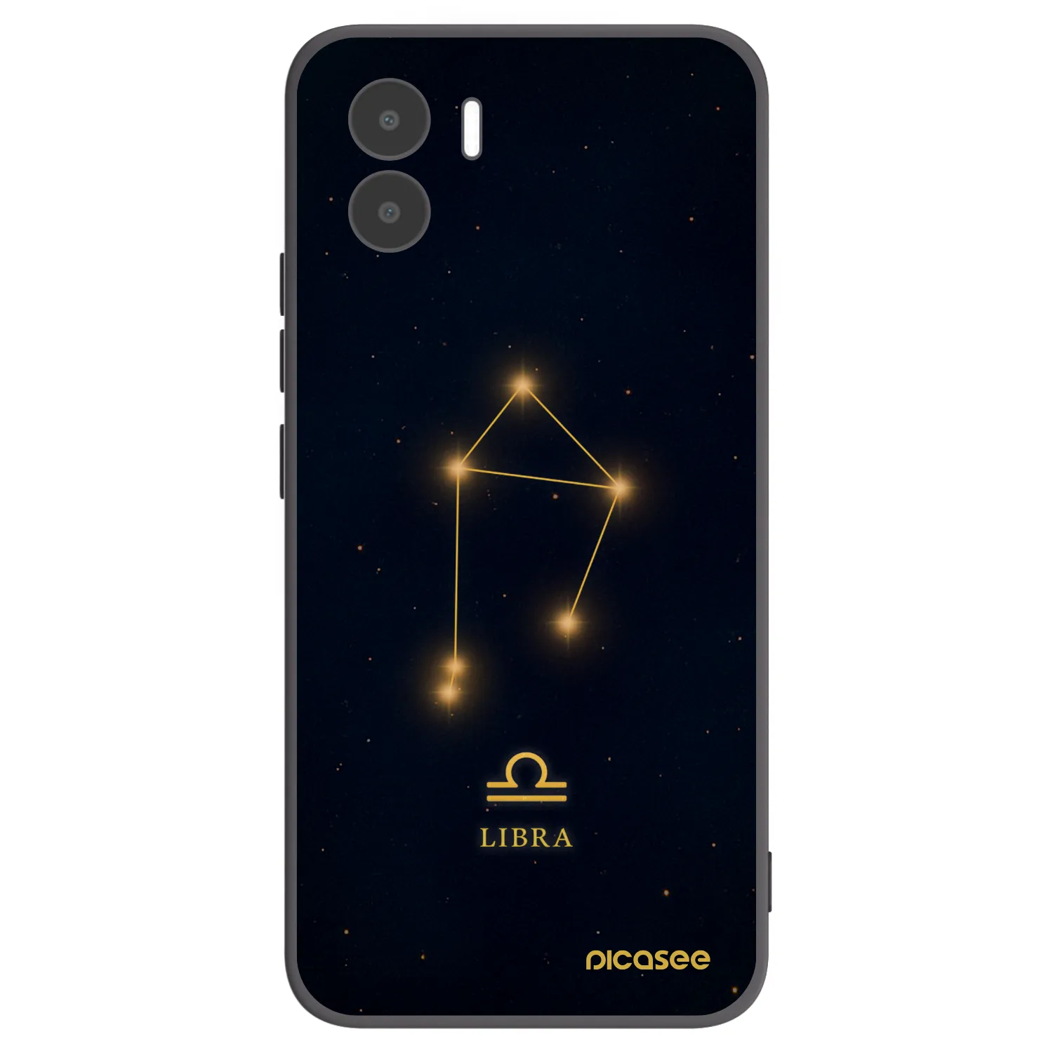 Picasee silikónový čierny obal pre Xiaomi Redmi A2 - LIBRA