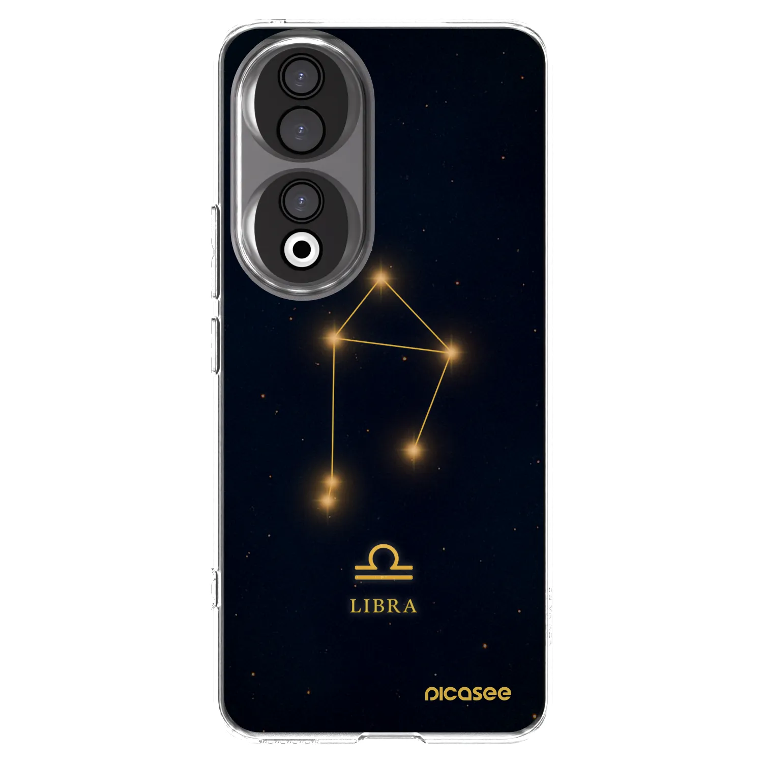 Picasee silikónový prehľadný obal pre Honor 90 5G - LIBRA