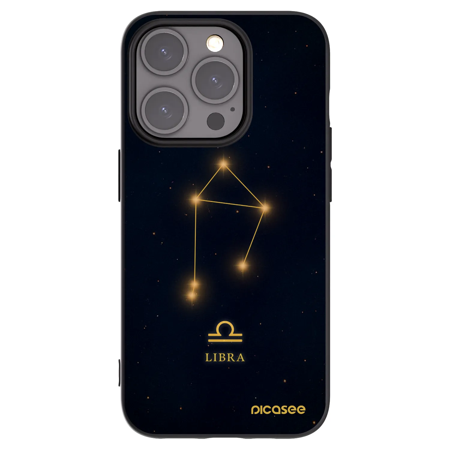 Silikónový čierny obal pre Apple iPhone 15 Pro - LIBRA