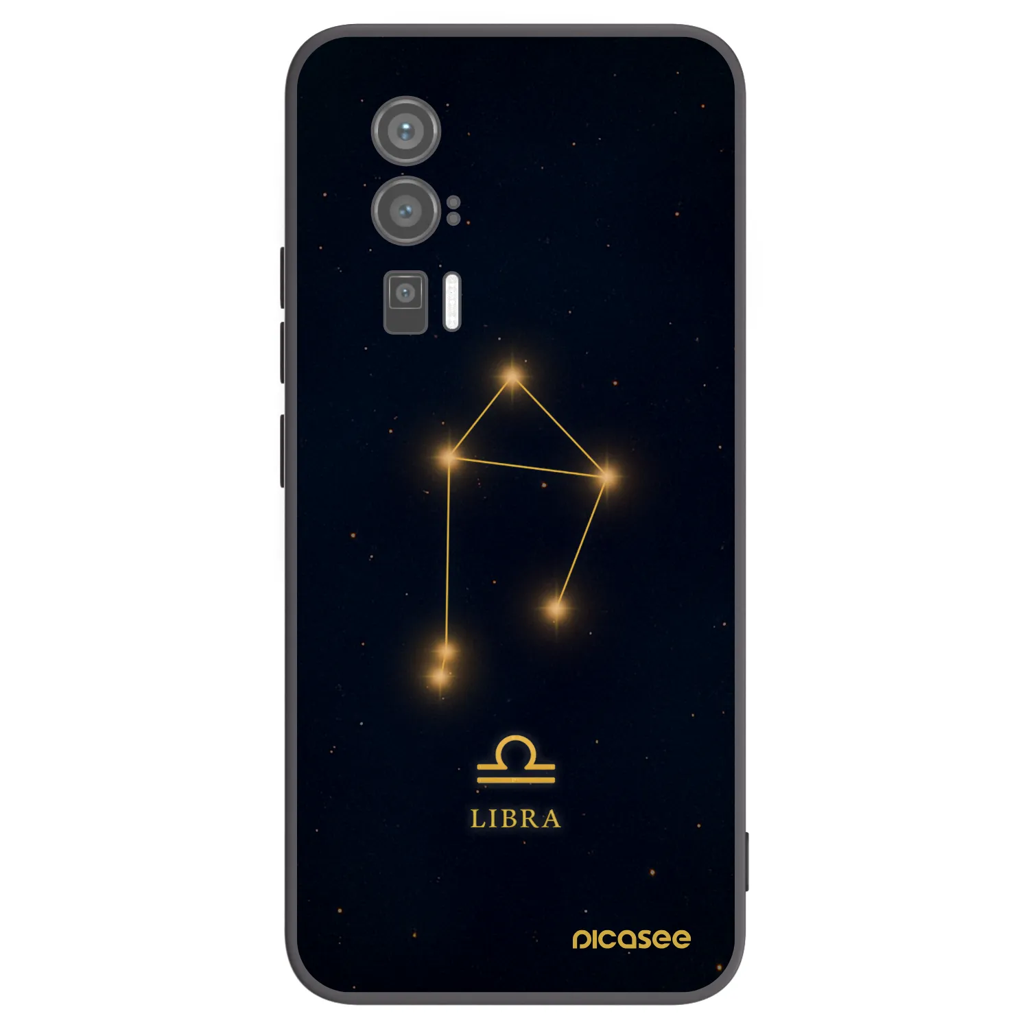 Picasee silikónový čierny obal pre Xiaomi Poco F5 Pro 5G - LIBRA