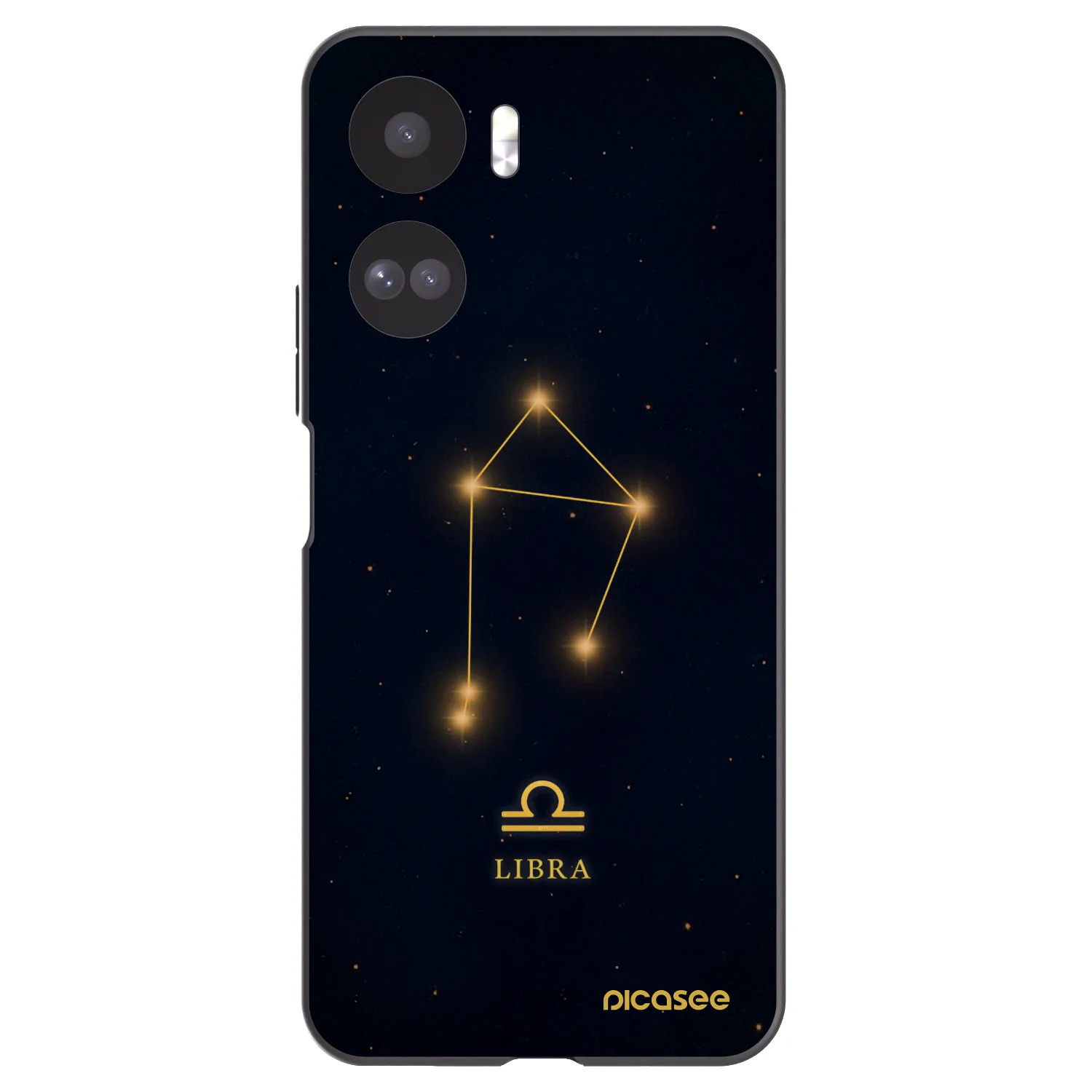 Picasee silikónový čierny obal pre Honor 90 Lite 5G - LIBRA