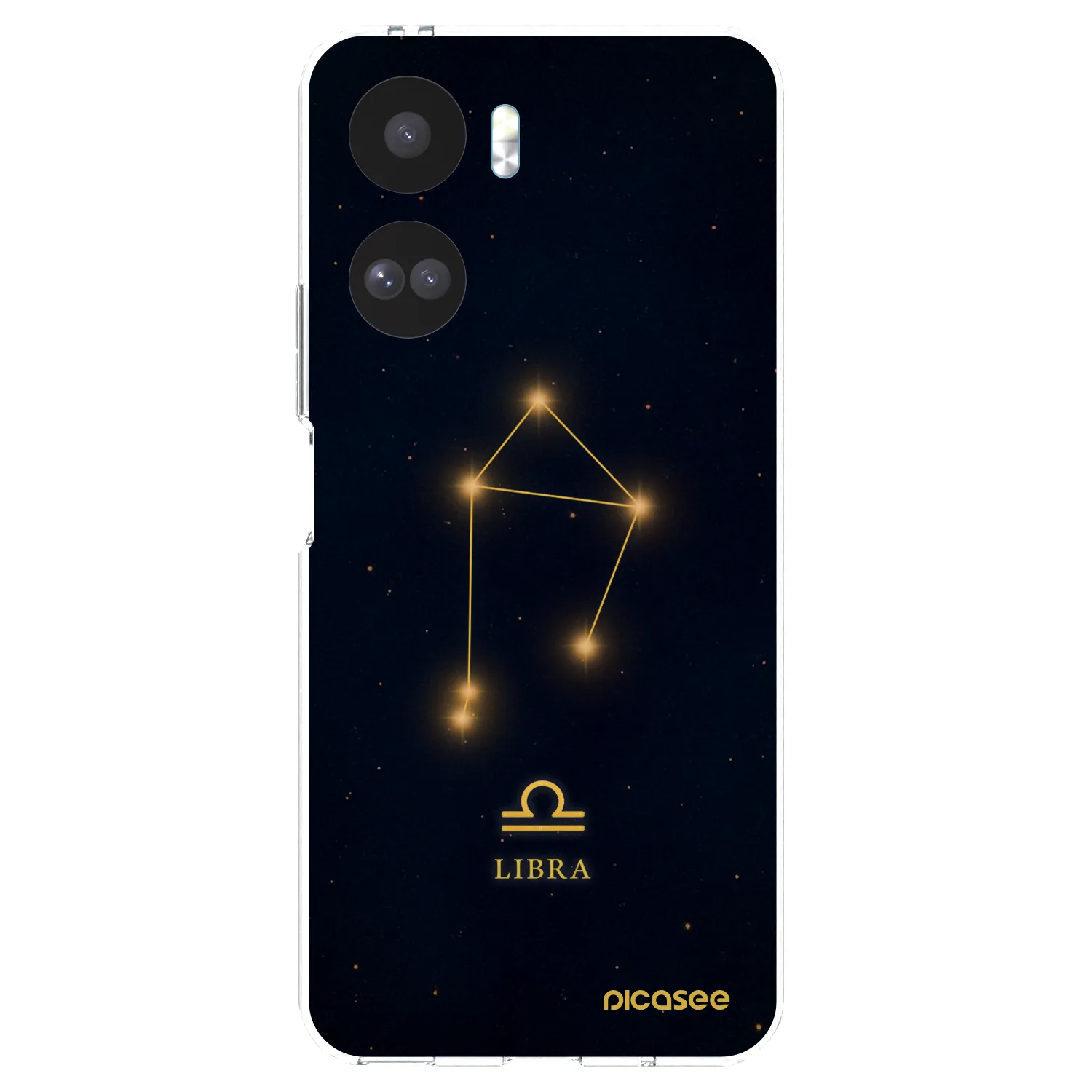 Picasee silikónový prehľadný obal pre Honor 90 Lite 5G - LIBRA