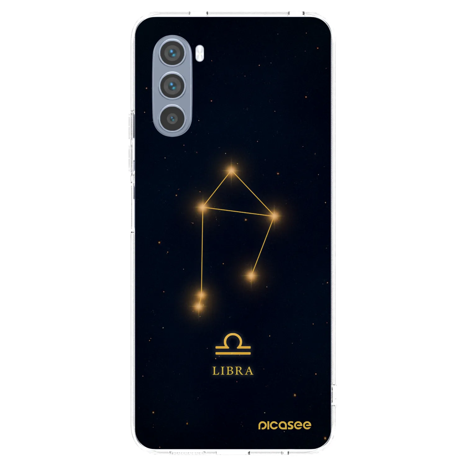 Silikónový prehľadný obal pre Motorola Moto G62 - LIBRA