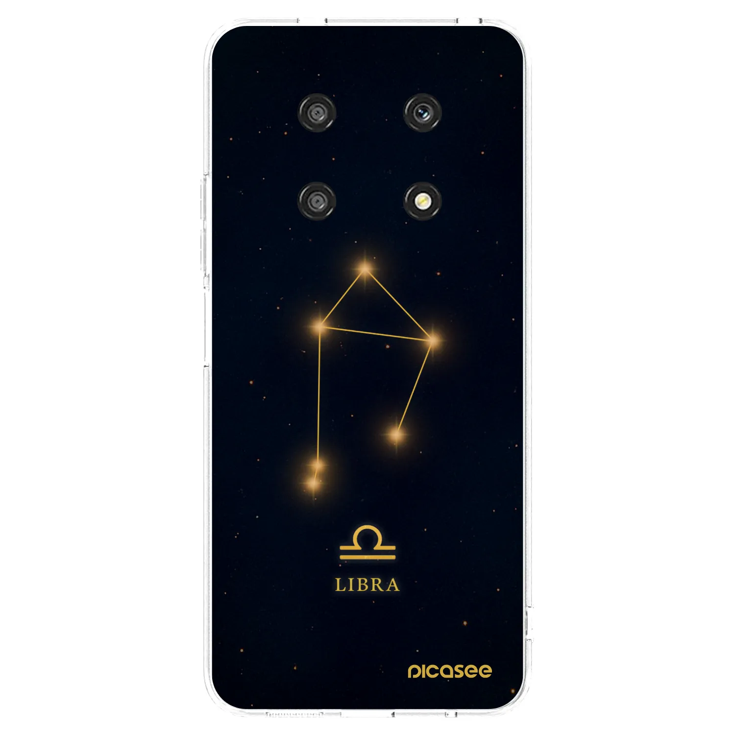 Picasee silikónový prehľadný obal pre Honor Magic4 Lite 5G - LIBRA