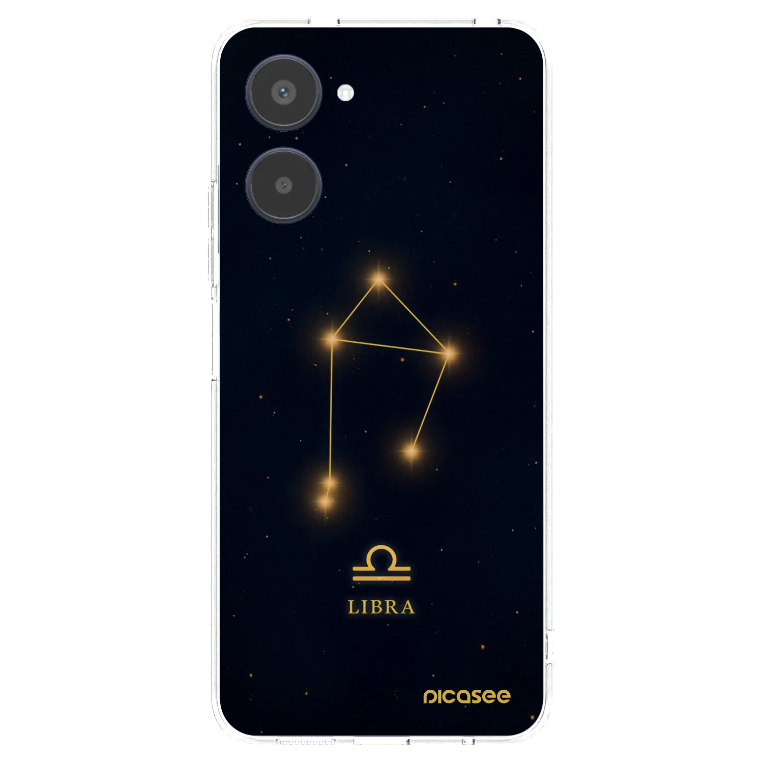 Picasee silikónový prehľadný obal pre Realme 10 4G - LIBRA