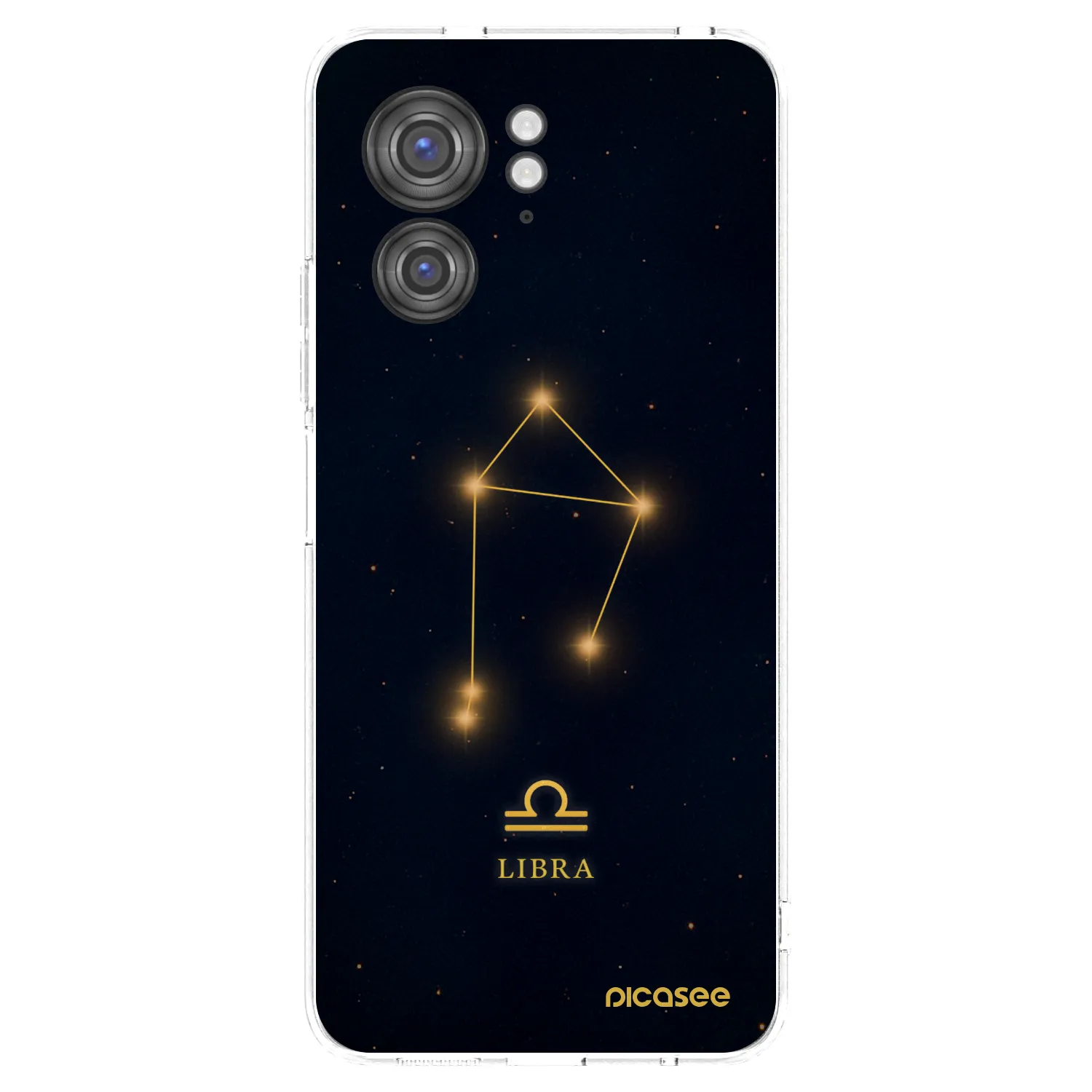 Picasee silikónový prehľadný obal pre Motorola Edge 40 - LIBRA