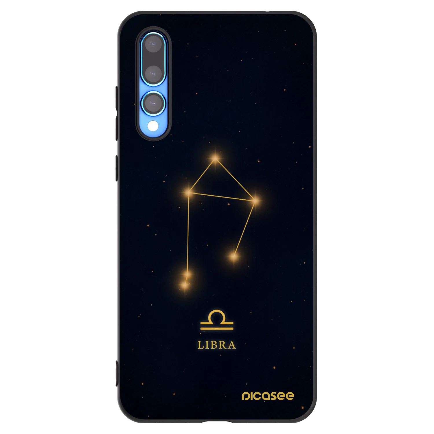 Picasee silikónový čierny obal pre Huawei P20 Pro - LIBRA
