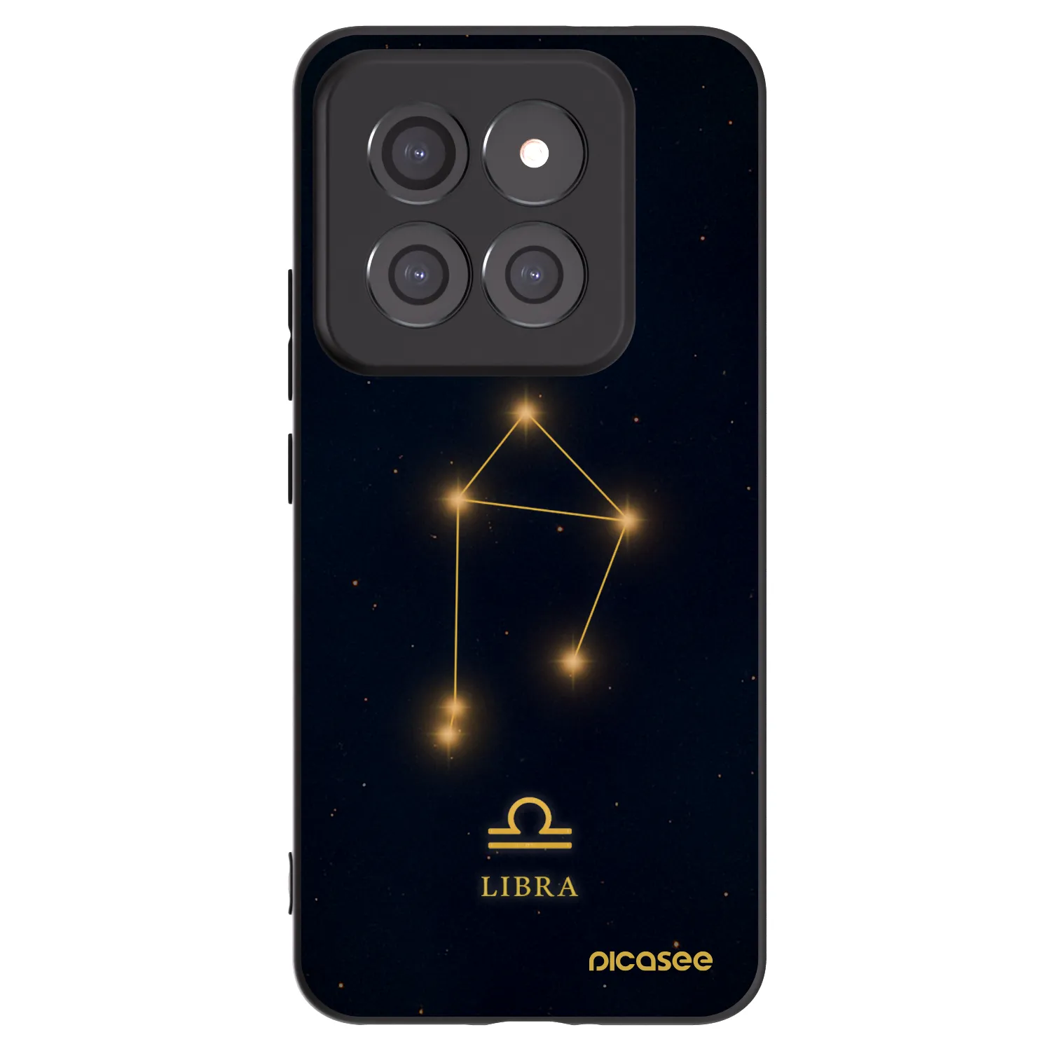 Picasee silikónový čierny obal pre Xiaomi 14 Pro - LIBRA