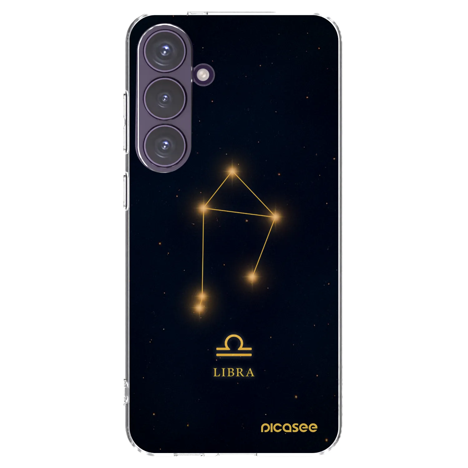 Picasee silikónový prehľadný obal pre Samsung Galaxy S24+ S926B 5G - LIBRA