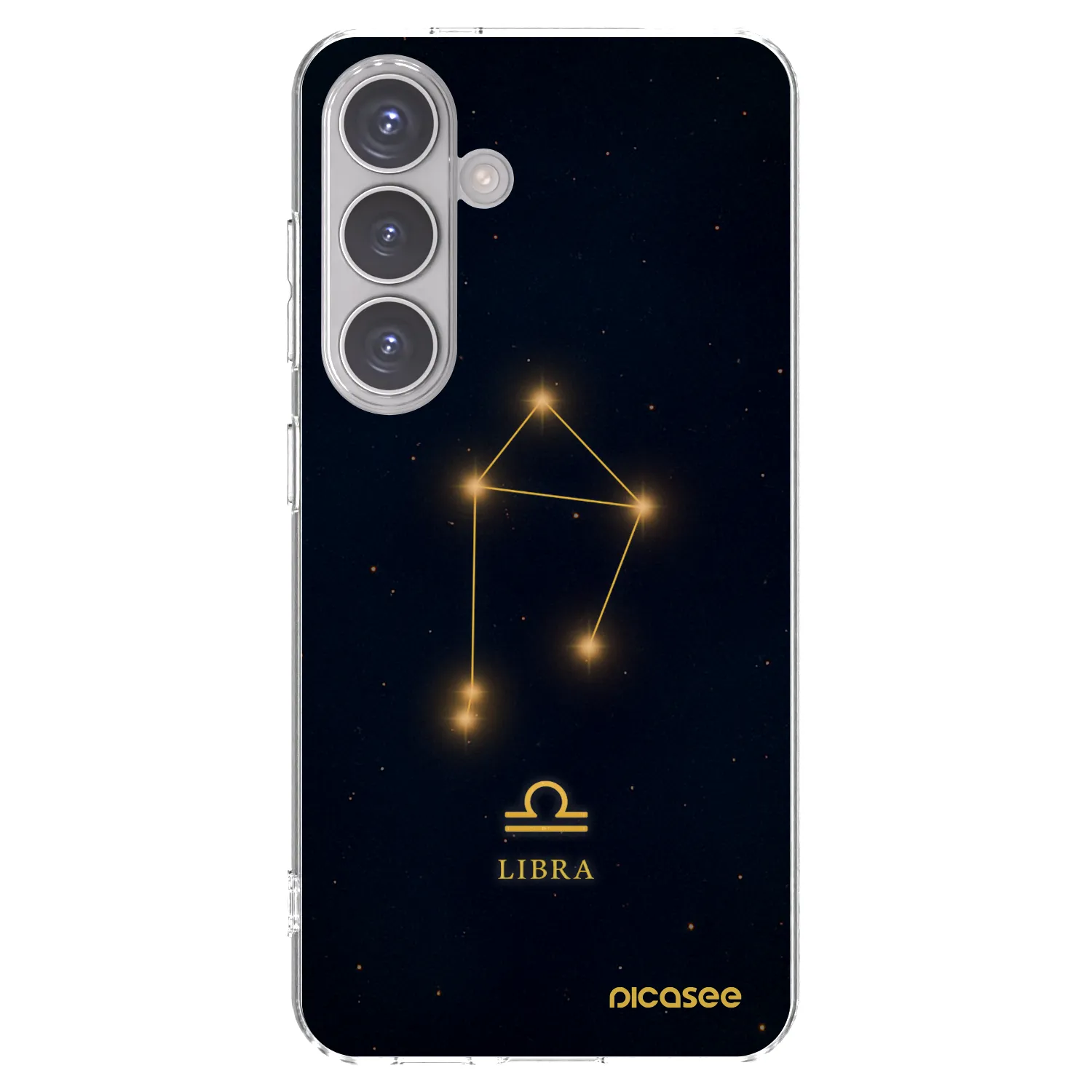 Picasee silikónový prehľadný obal pre Samsung Galaxy S24 S921B 5G - LIBRA