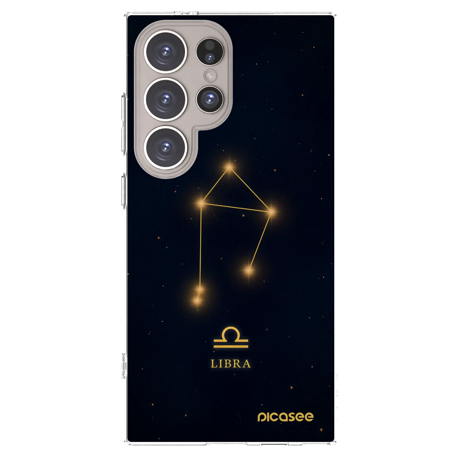 Picasee silikónový prehľadný obal pre Samsung Galaxy S24 Ultra S928B 5G - LIBRA