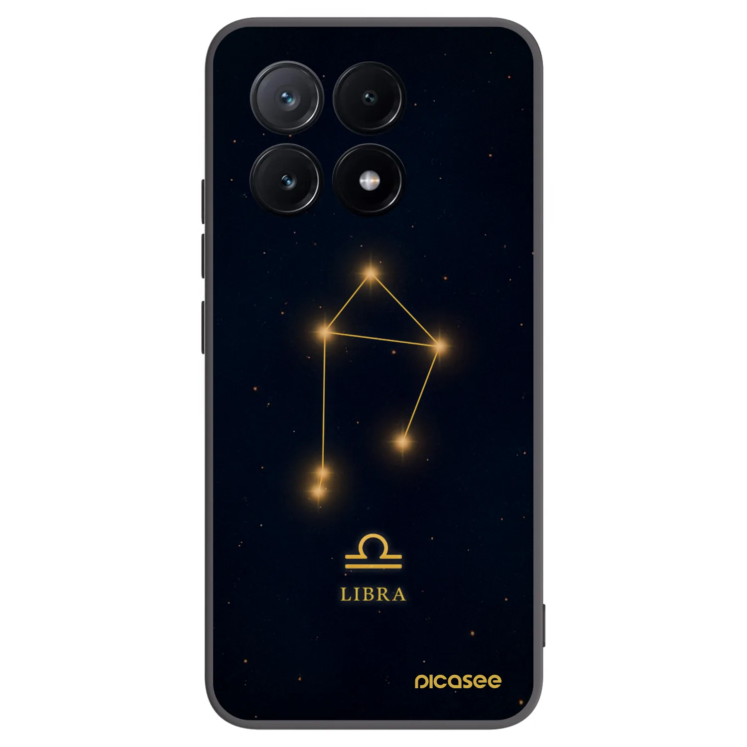 Picasee silikónový čierny obal pre Xiaomi Poco X6 Pro - LIBRA