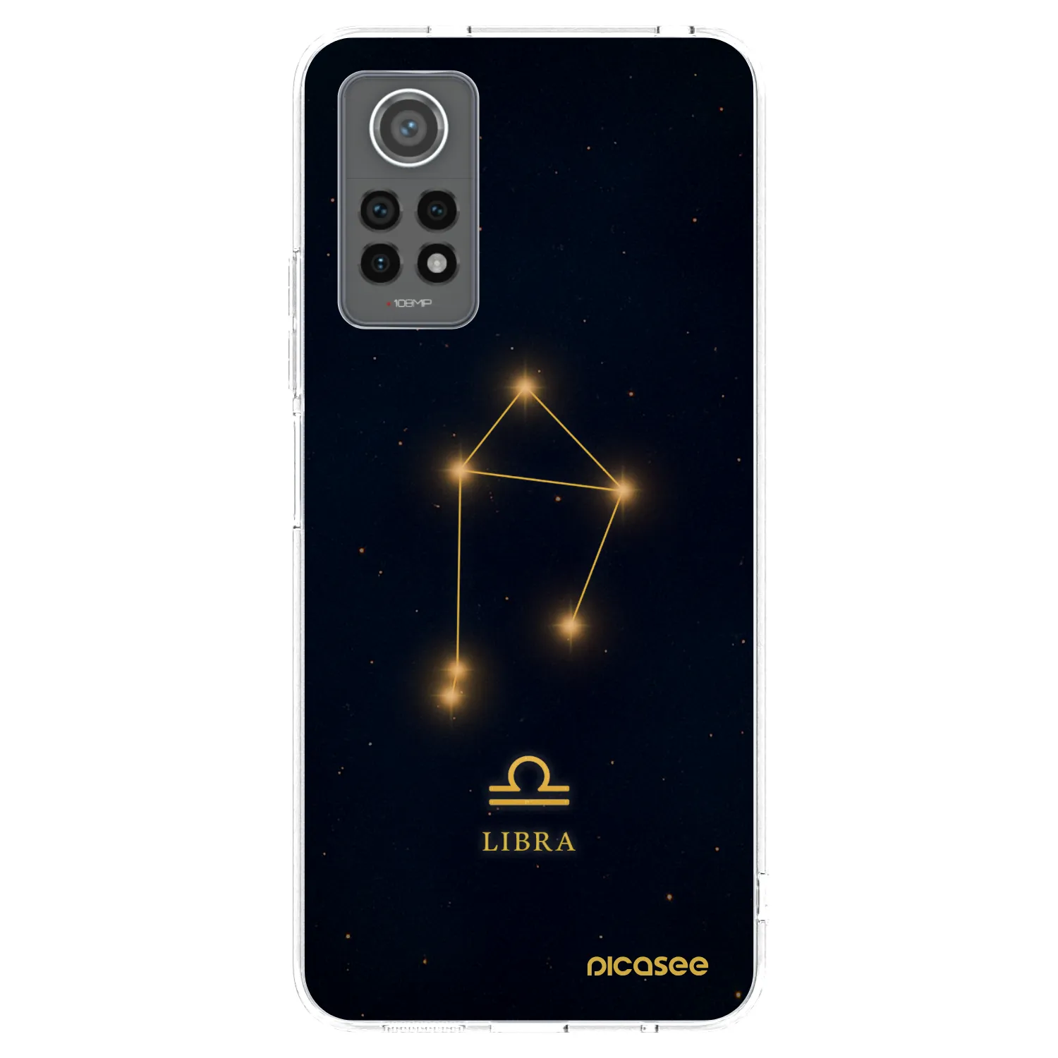 Picasee silikónový prehľadný obal pre Xiaomi Redmi Note 12 Pro 4G - LIBRA