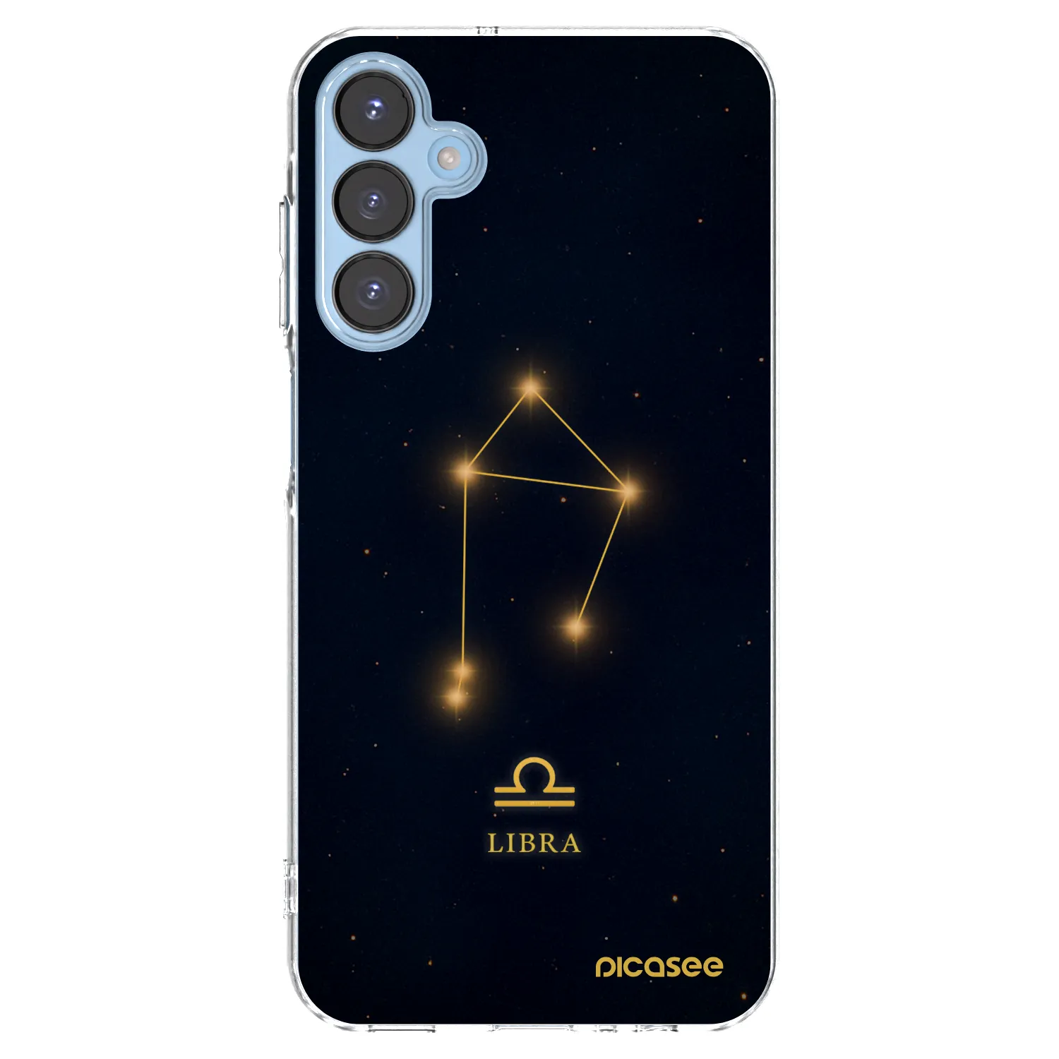Picasee silikónový prehľadný obal pre Samsung Galaxy A15 A156B 5G - LIBRA