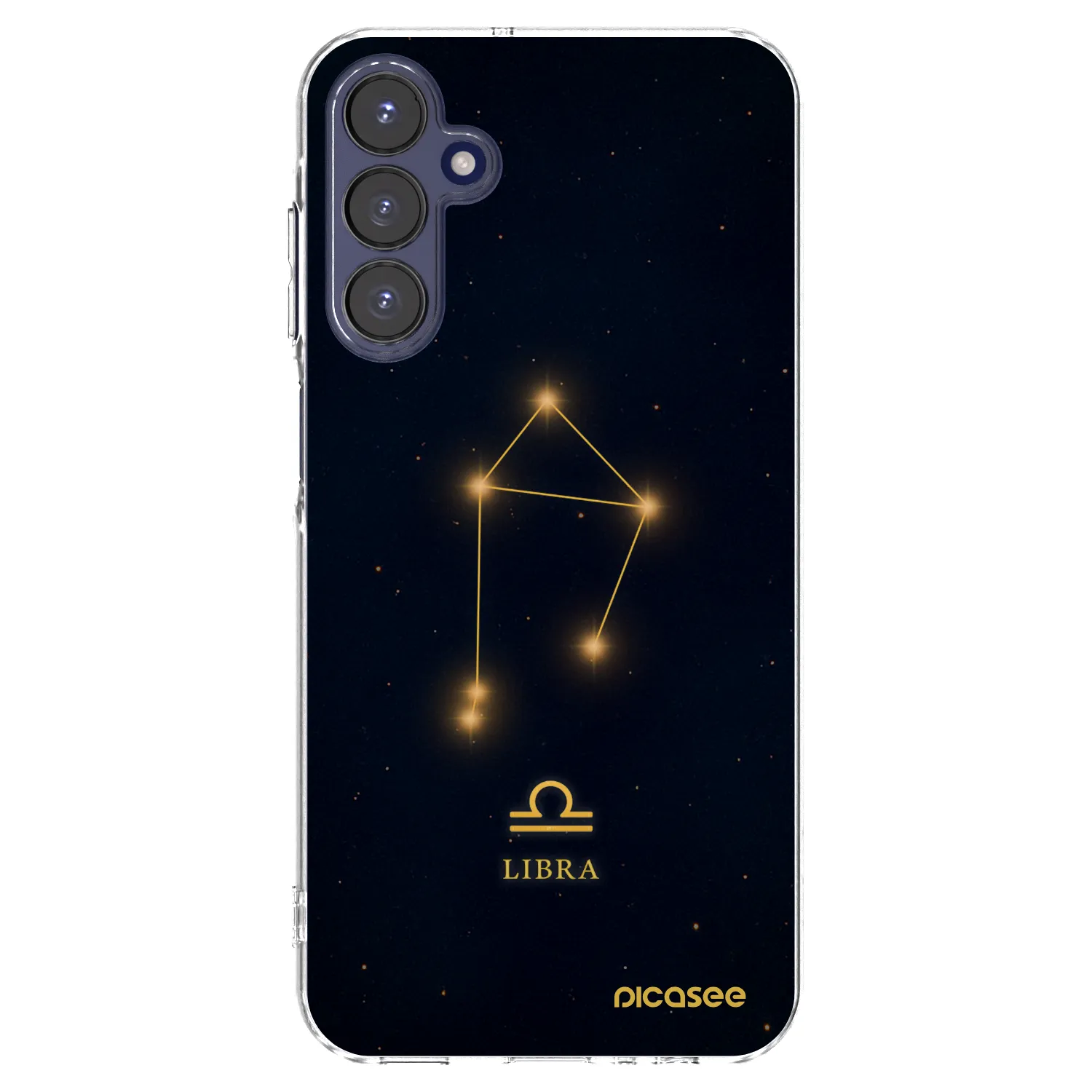 Picasee silikónový prehľadný obal pre Samsung Galaxy A15 A155F 4G - LIBRA