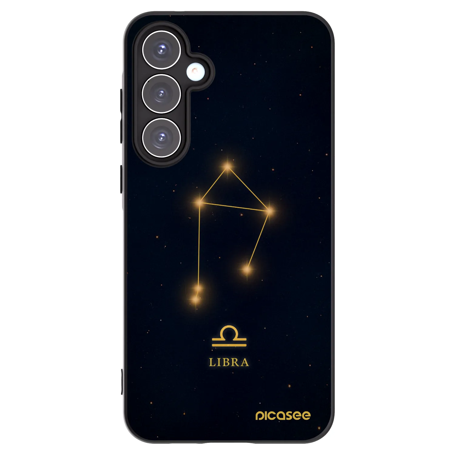Picasee silikónový čierny obal pre Samsung Galaxy A55 5G A556B - LIBRA