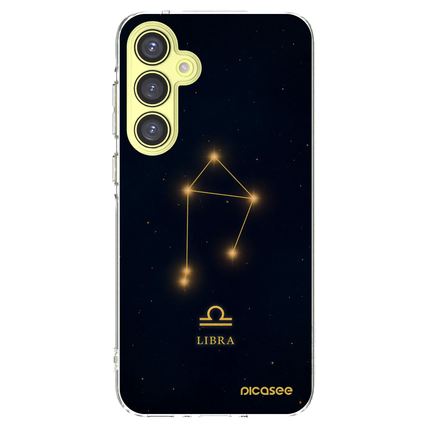 Picasee silikónový prehľadný obal pre Samsung Galaxy A35 5G A356B - LIBRA