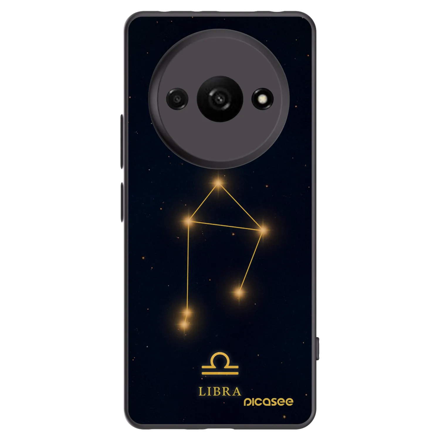 Picasee silikónový čierny obal pre Xiaomi Redmi A3 - LIBRA