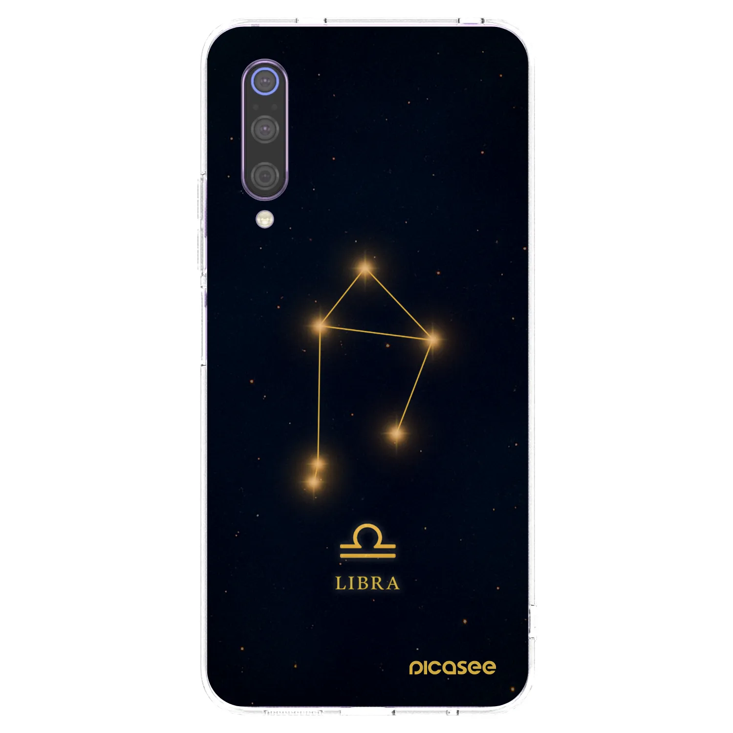 Picasee silikónový prehľadný obal pre Xiaomi Mi 9 - LIBRA