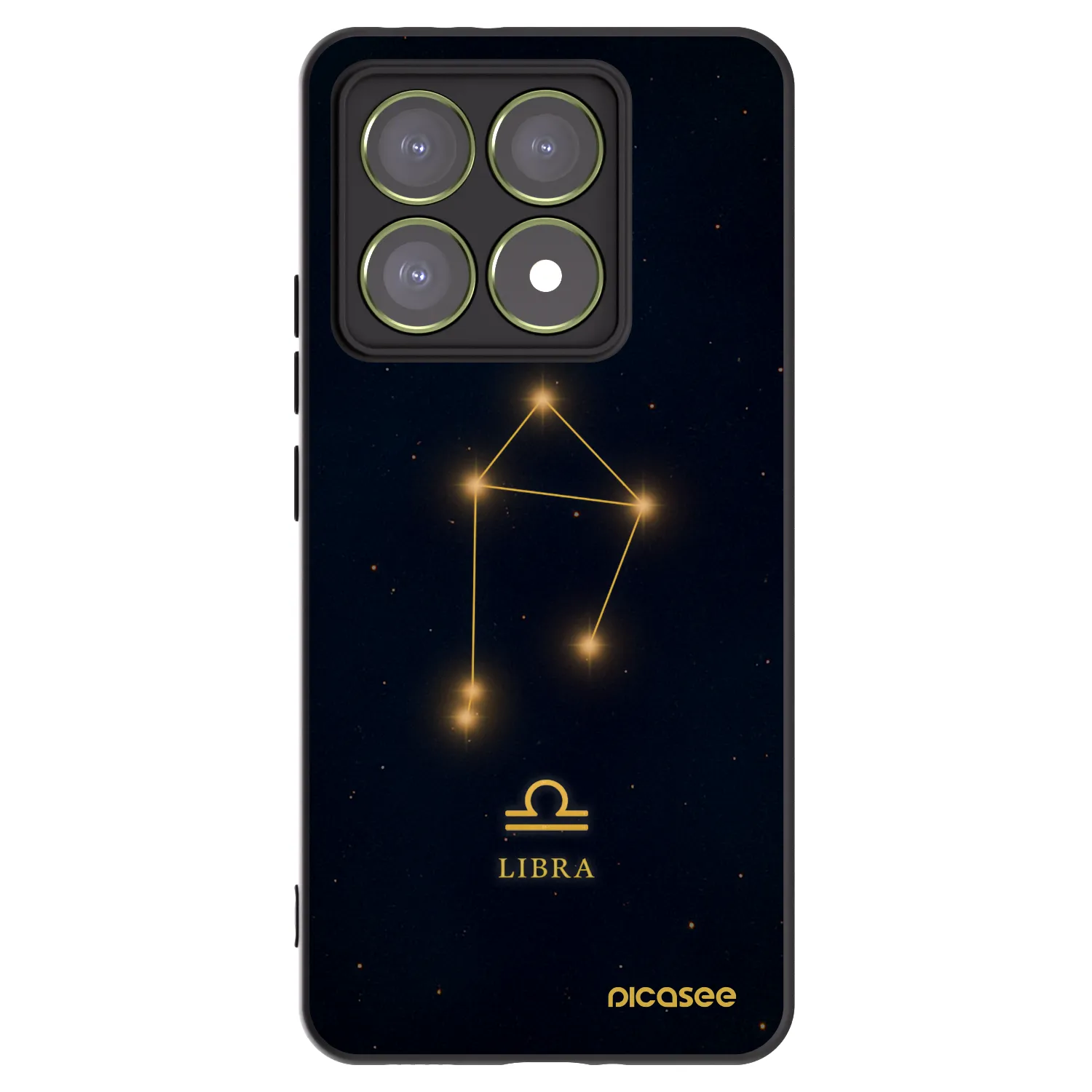 Picasee silikónový čierny obal pre Xiaomi 14T - LIBRA