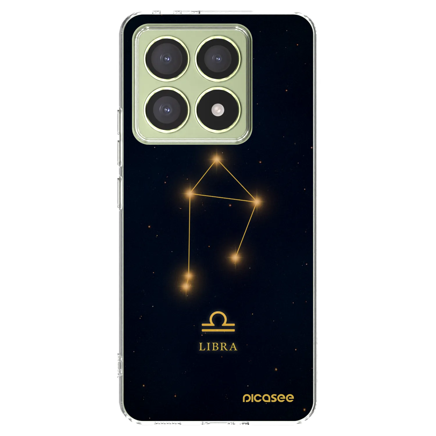 Picasee silikónový prehľadný obal pre Xiaomi 14T - LIBRA
