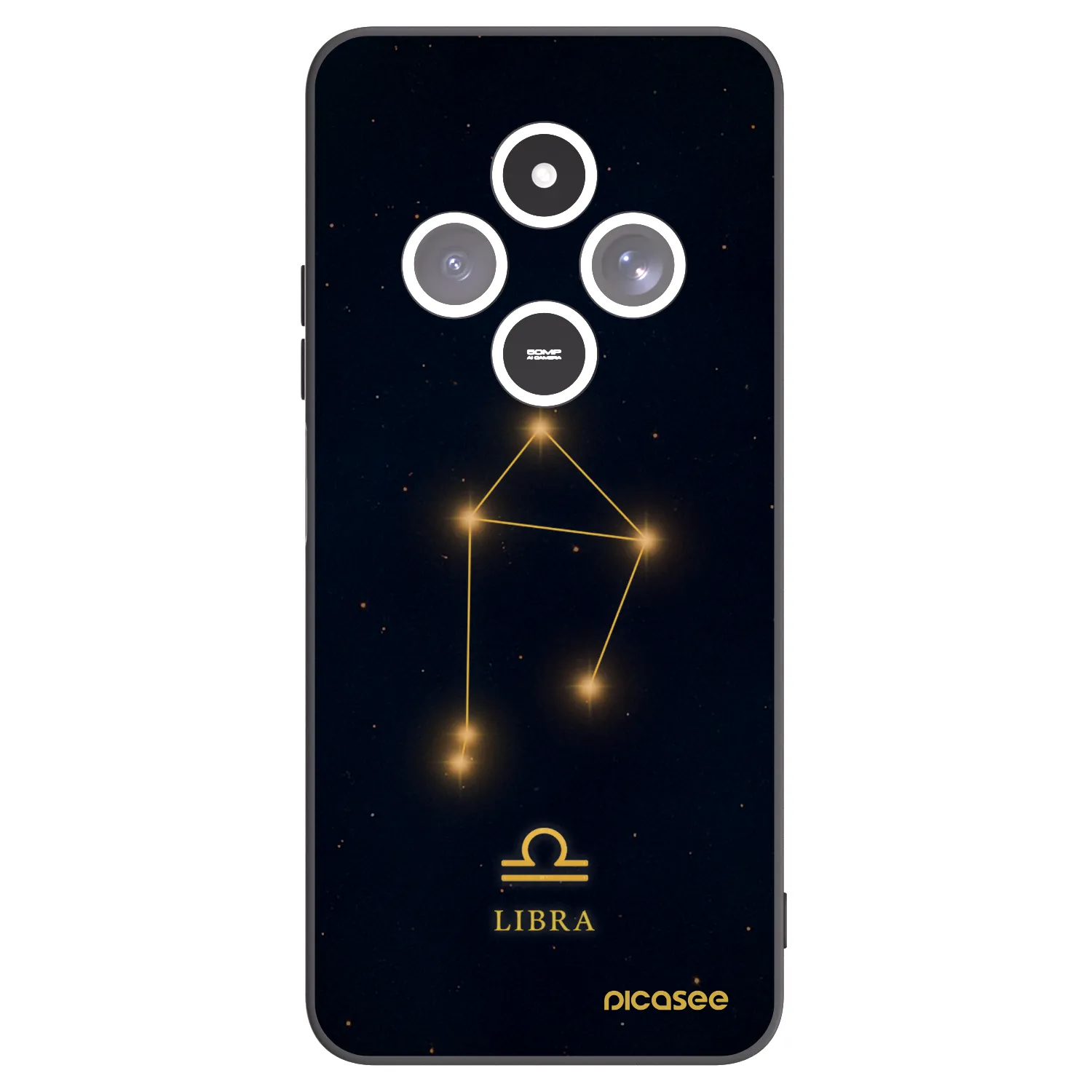 Picasee silikónový čierny obal pre Xiaomi Redmi 14C - LIBRA