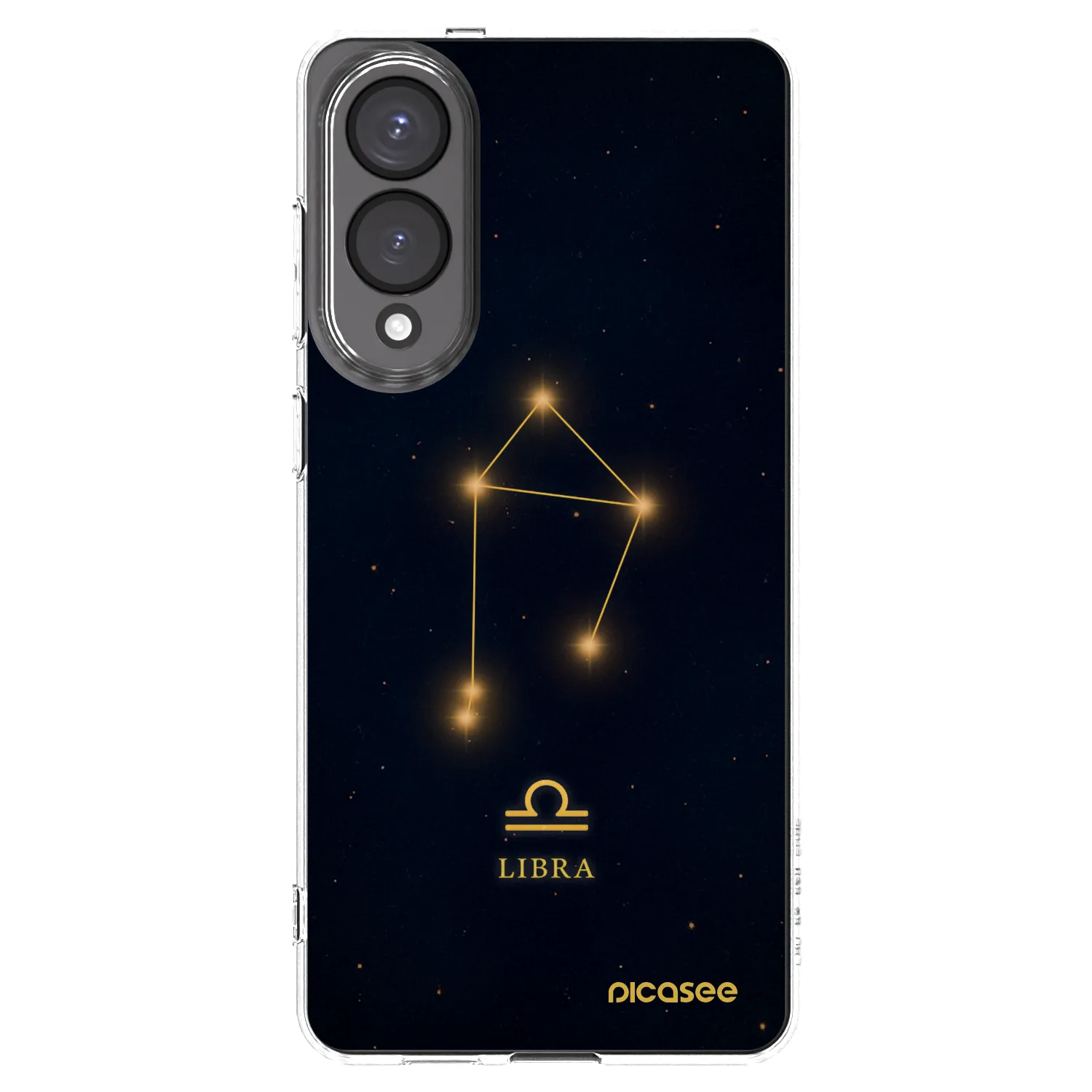 Picasee silikónový prehľadný obal pre Samsung Galaxy S25 Edge 5G - LIBRA