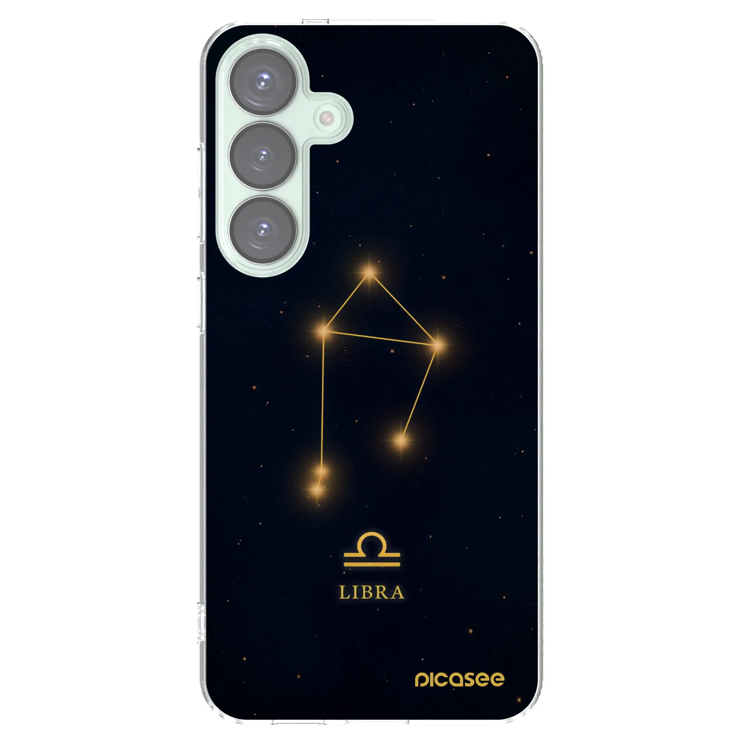 Picasee silikónový prehľadný obal pre Samsung Galaxy S25+ 5G - LIBRA