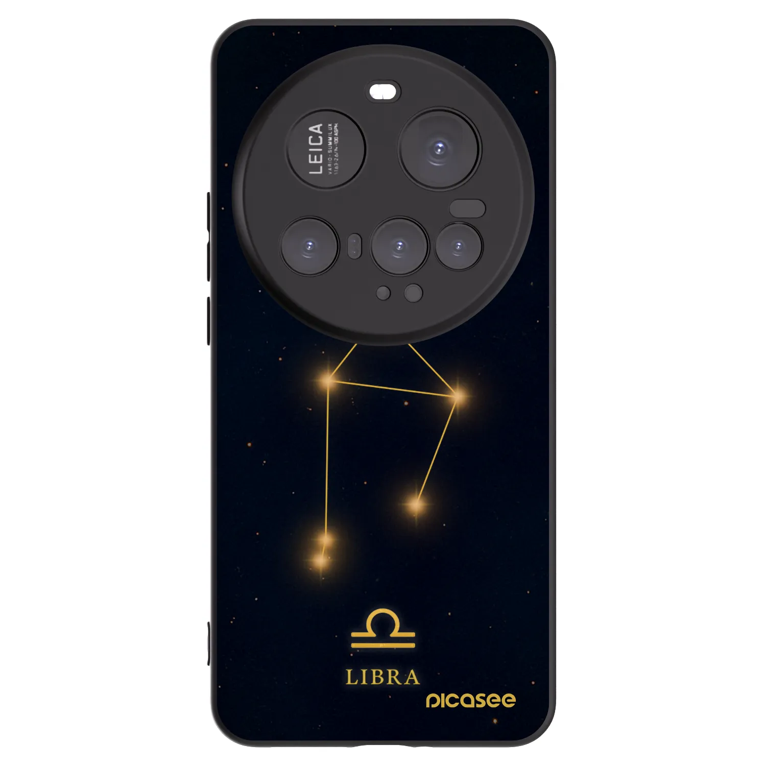 Picasee silikónový čierny obal pre Xiaomi 15 Ultra - LIBRA