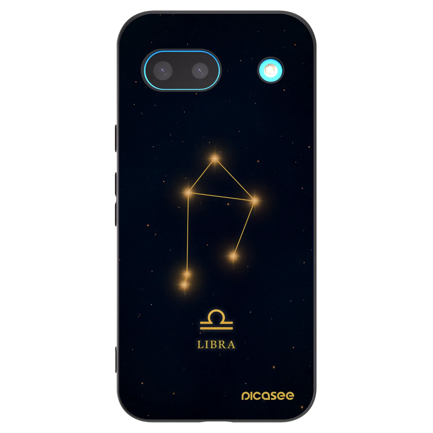 Picasee silikónový čierny obal pre Google Pixel 8a - LIBRA