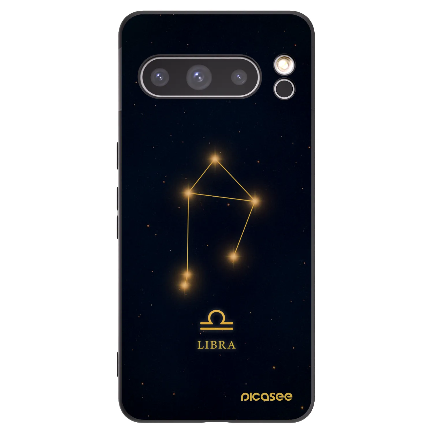 Picasee silikónový čierny obal pre Google Pixel 8 Pro - LIBRA