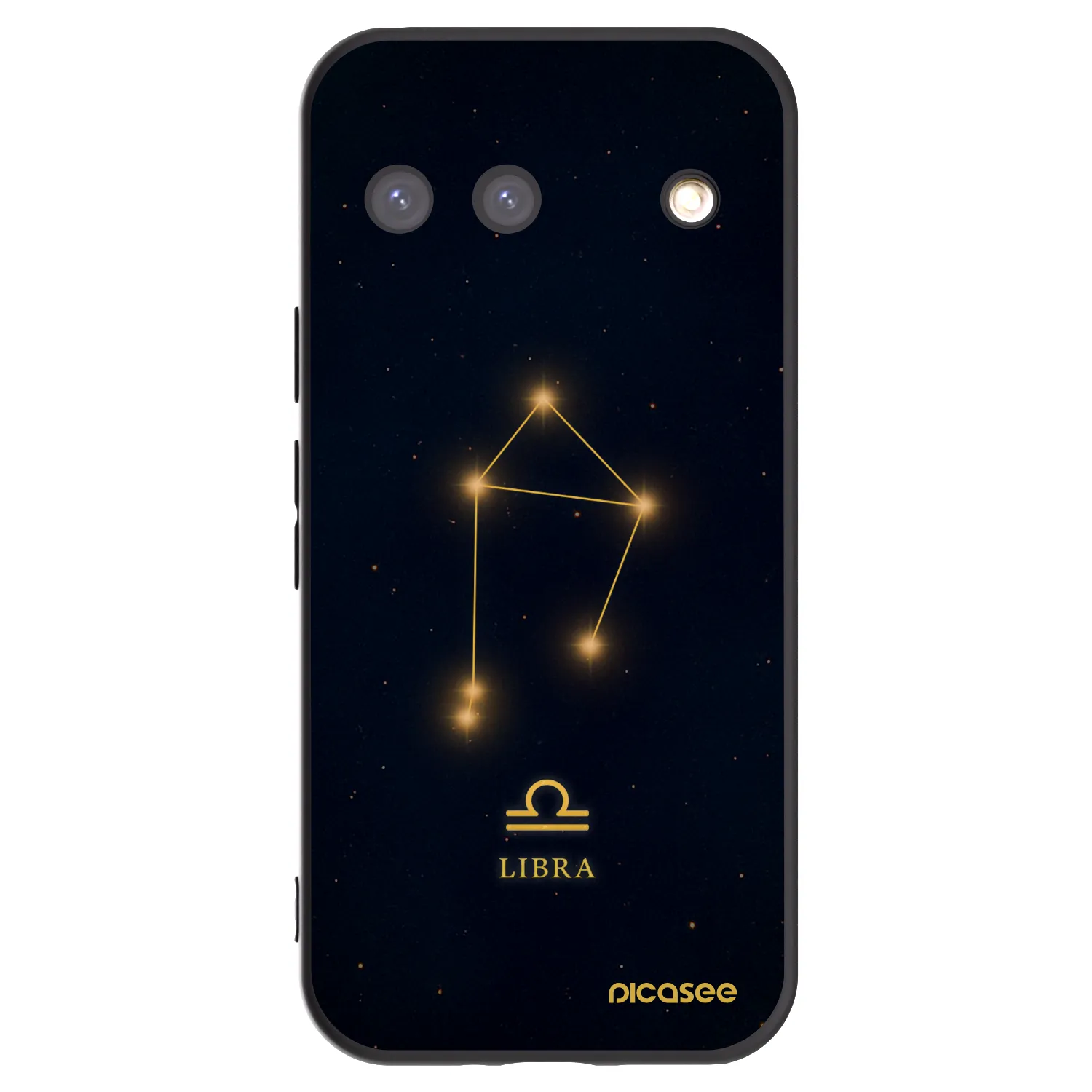 Picasee silikónový čierny obal pre Google Pixel 9 - LIBRA