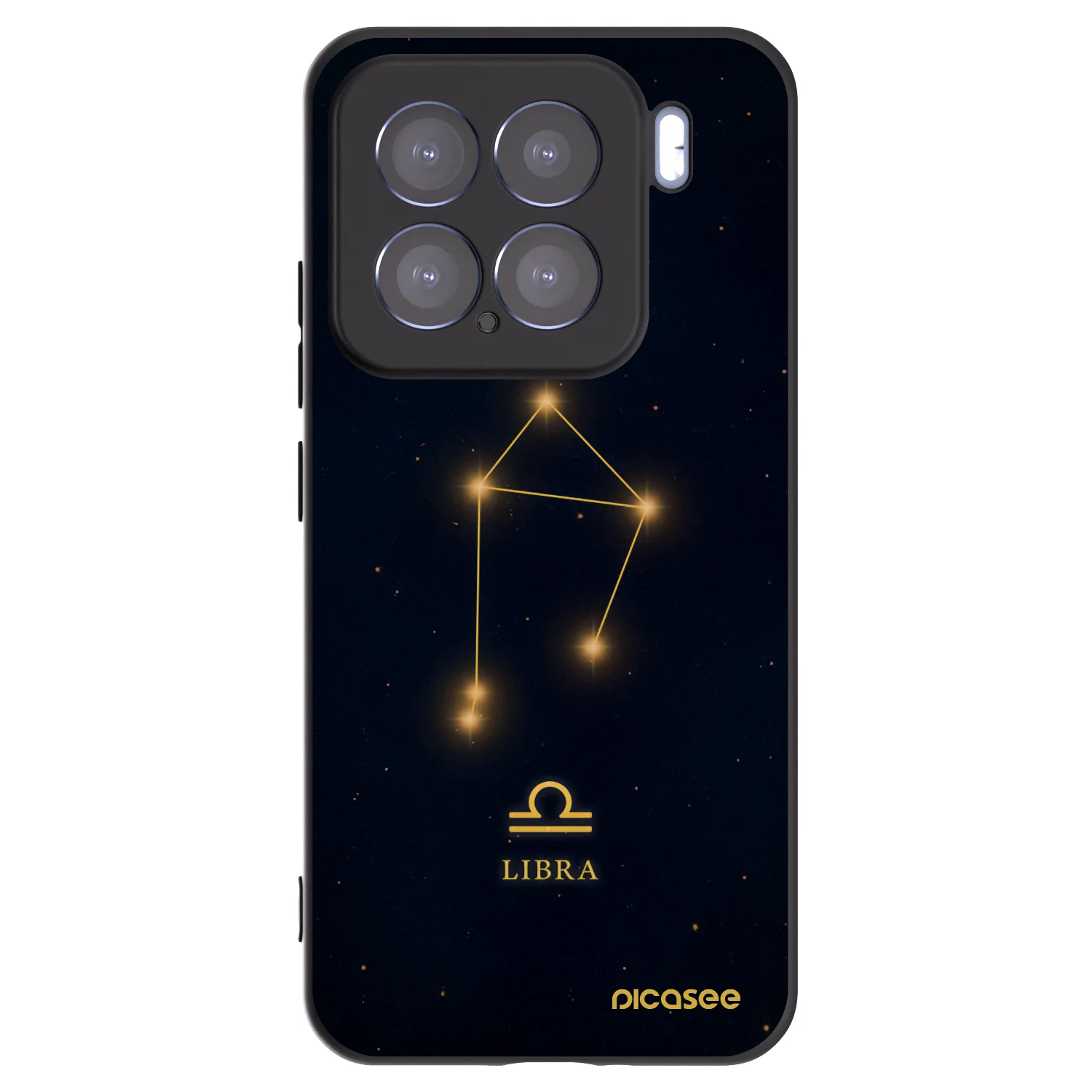 Silikónový čierny obal pre Xiaomi 15 - LIBRA