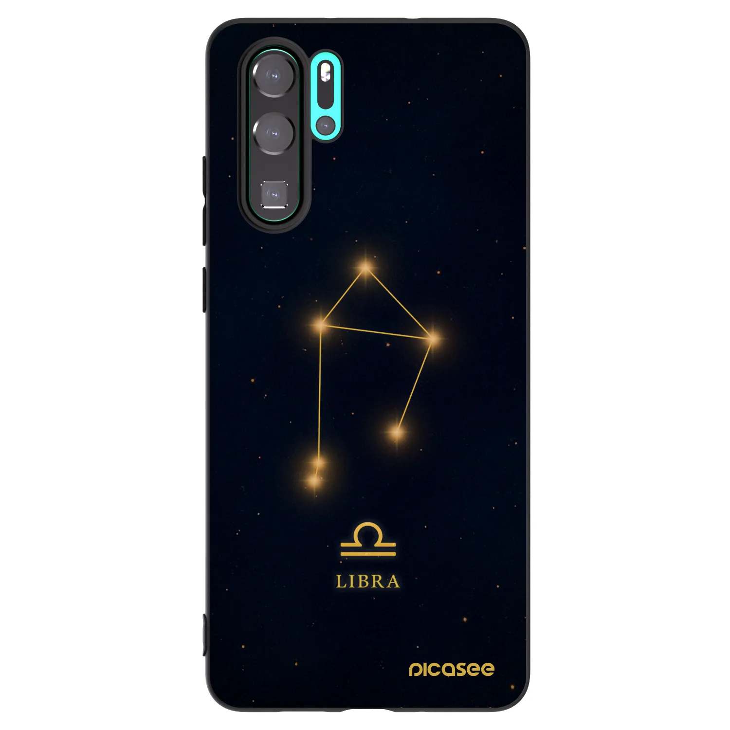 Picasee silikónový čierny obal pre Huawei P30 Pro - LIBRA