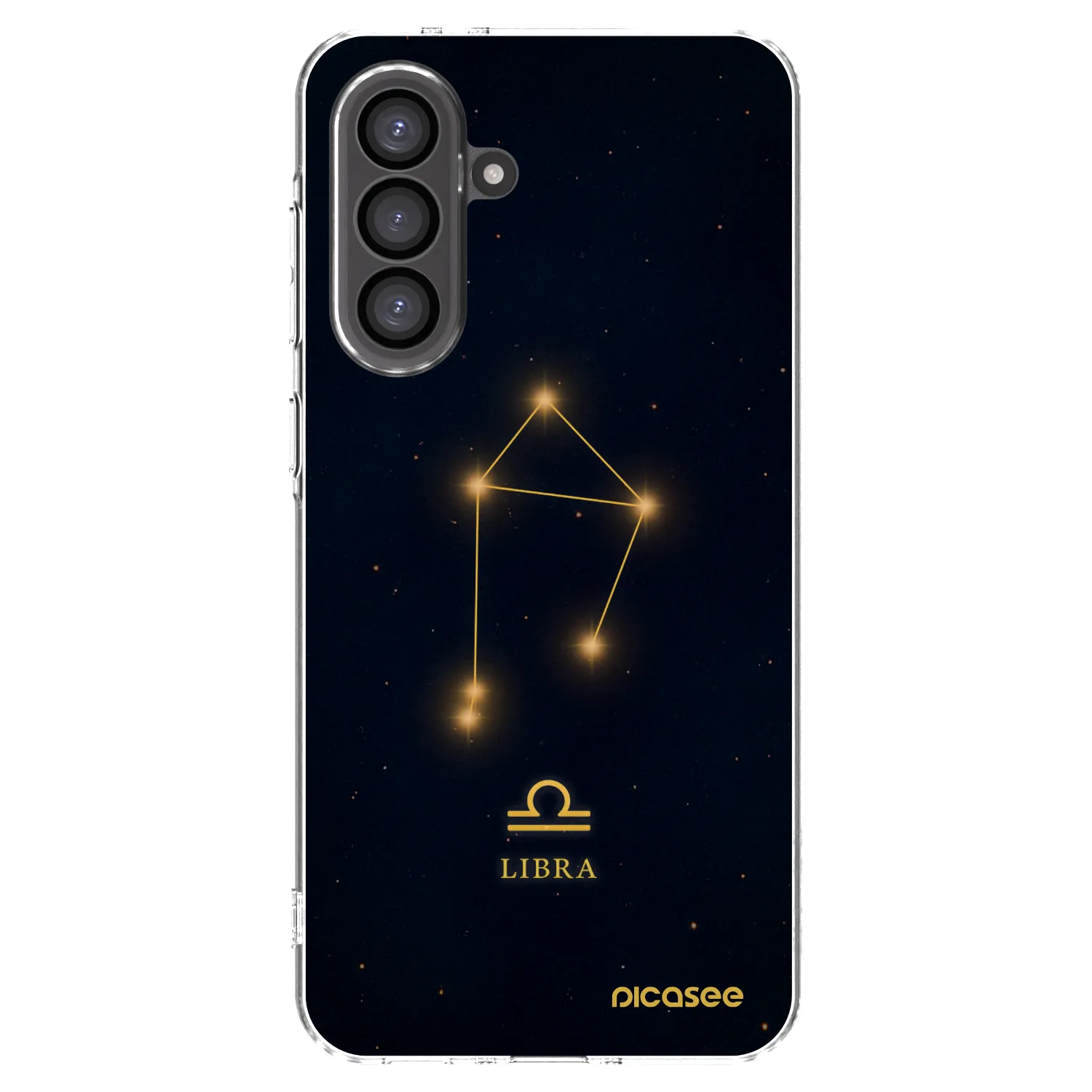 Picasee silikónový prehľadný obal pre Samsung Galaxy A36 5G - LIBRA