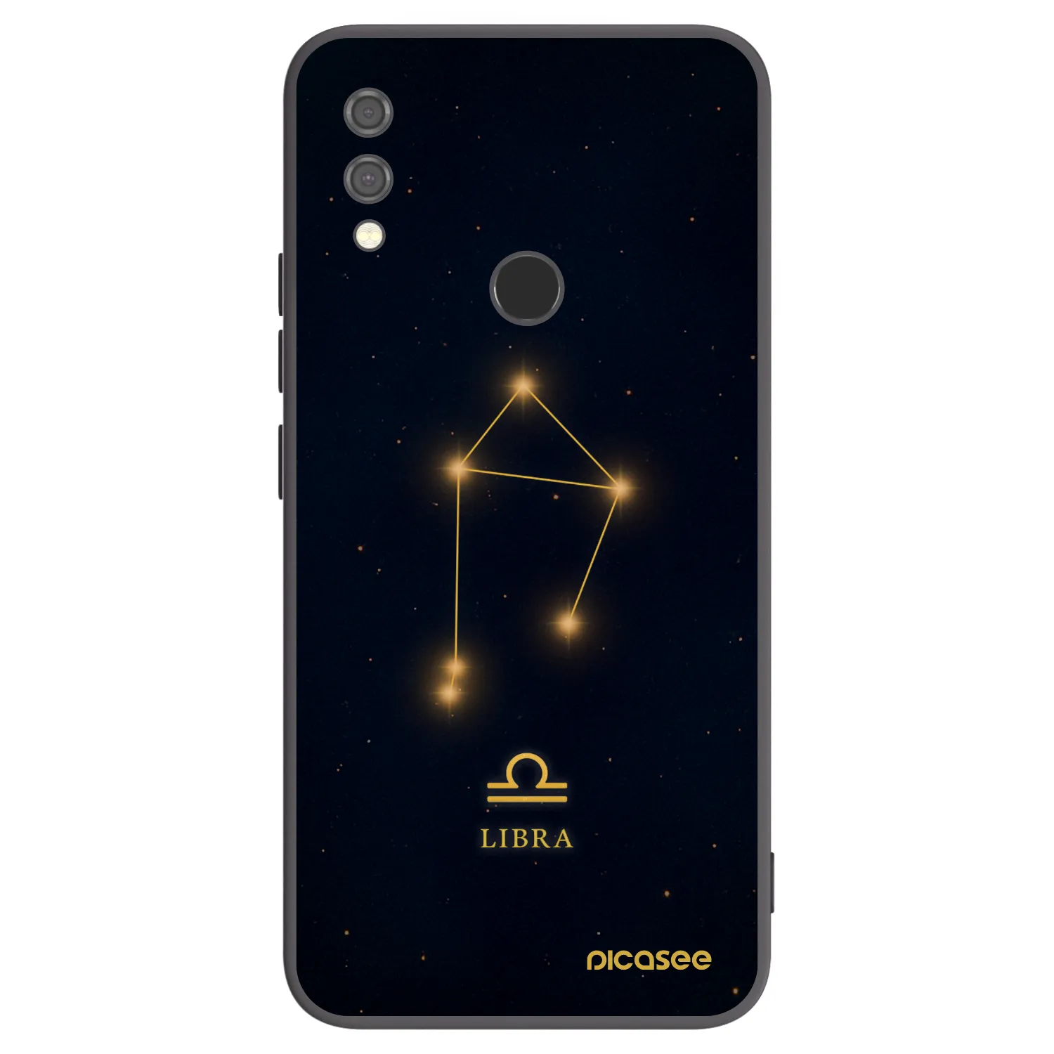 Picasee silikónový čierny obal pre Xiaomi Redmi Note 7 - LIBRA