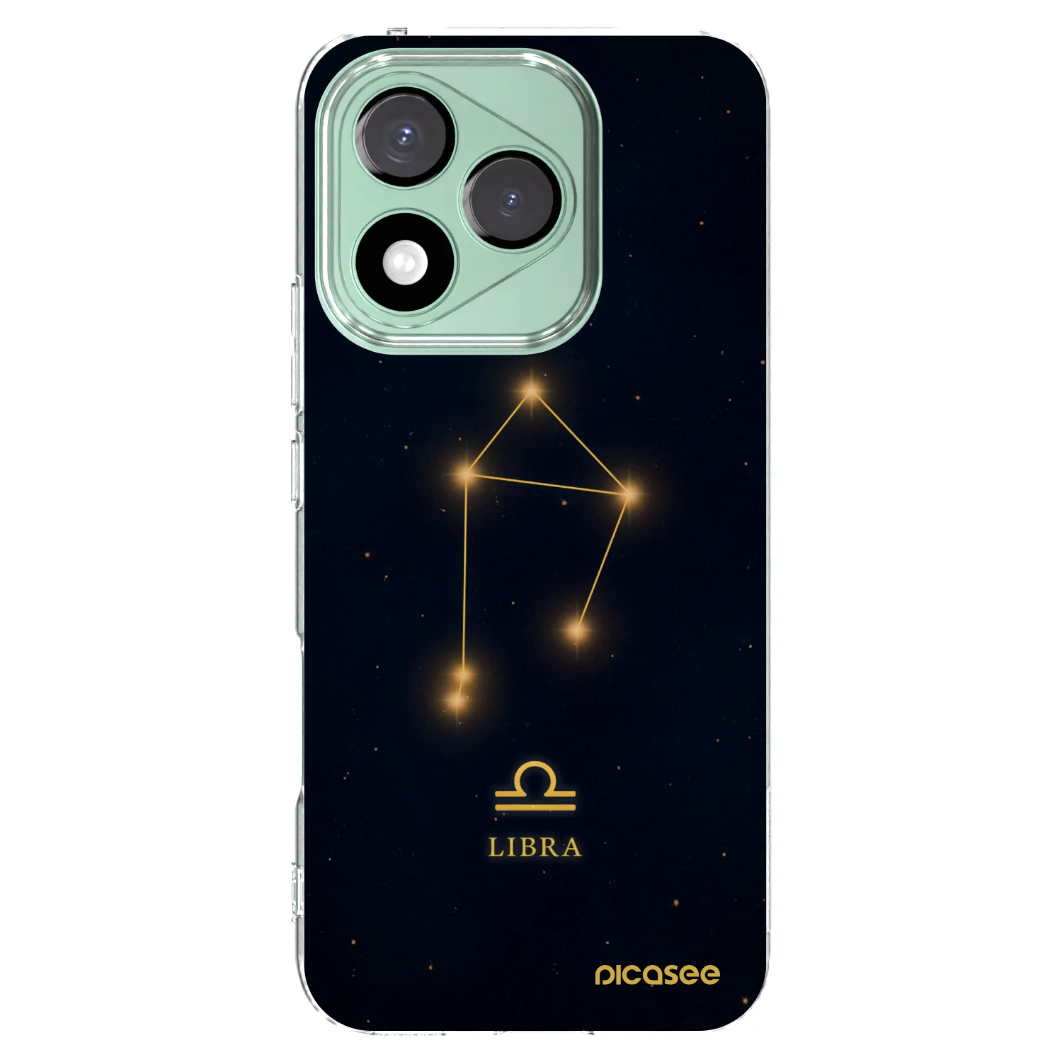 Picasee silikónový prehľadný obal pre Honor 400 Lite 5G - LIBRA