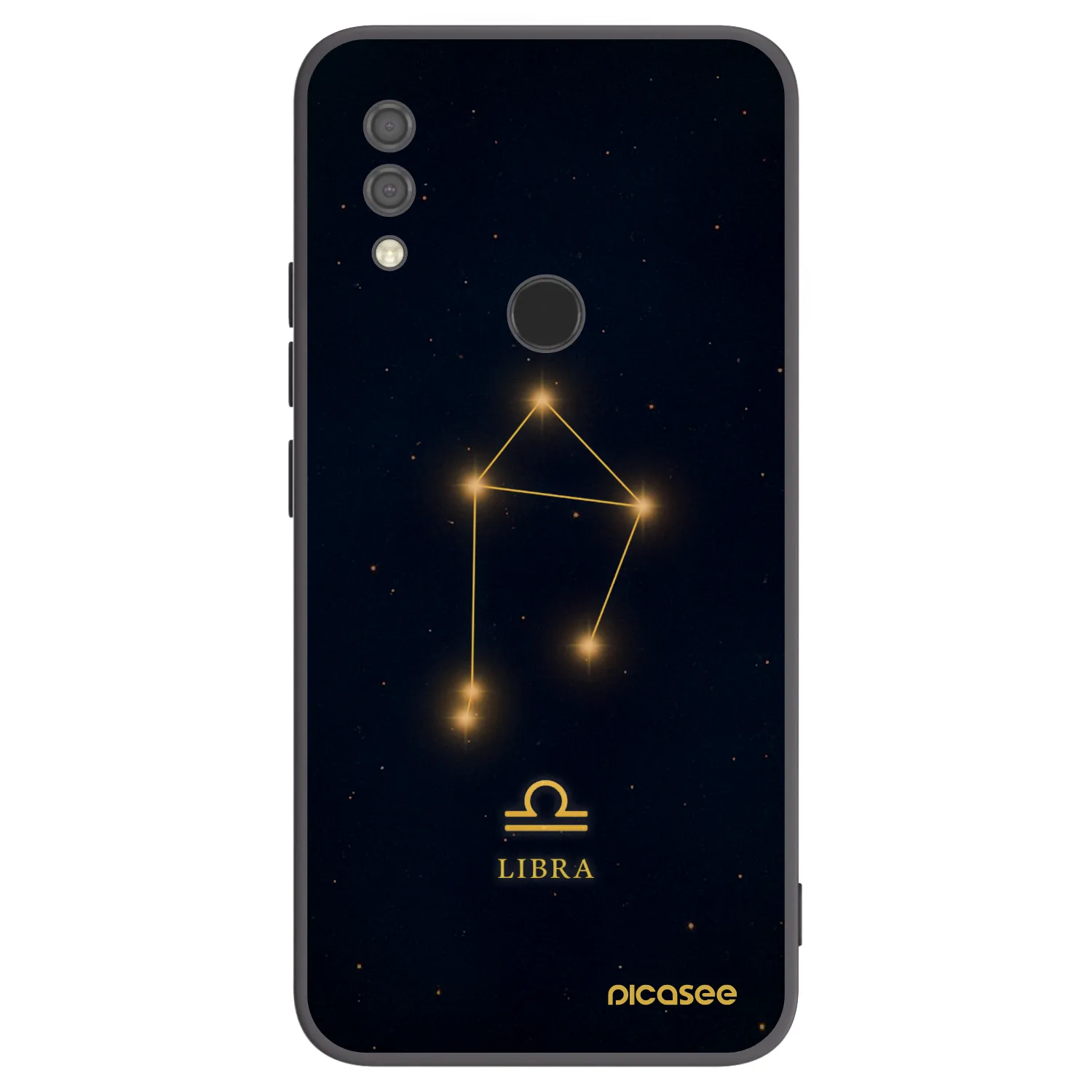 Picasee silikónový čierny obal pre Xiaomi Redmi 7 - LIBRA