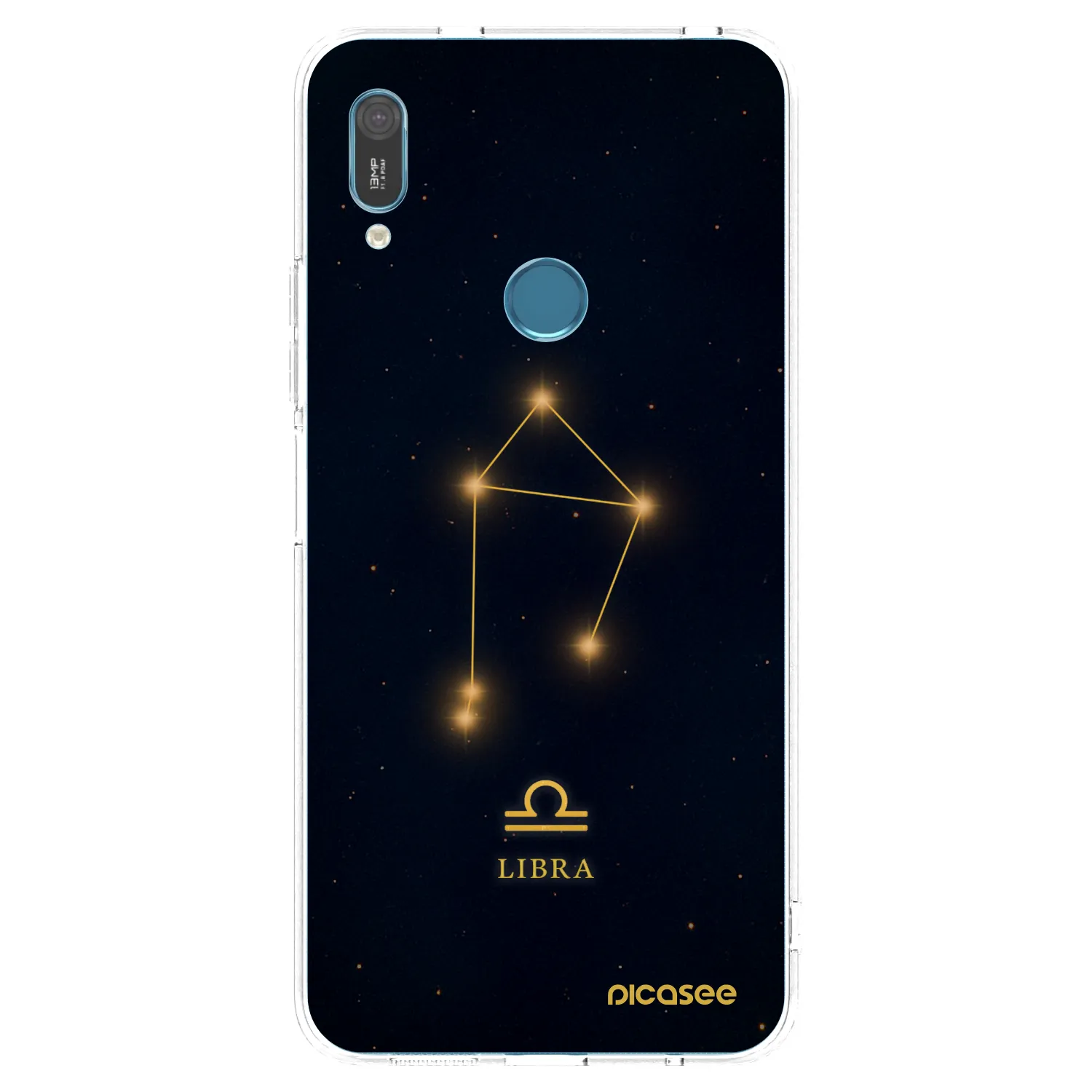 Picasee silikónový prehľadný obal pre Huawei Y6 2019 - LIBRA