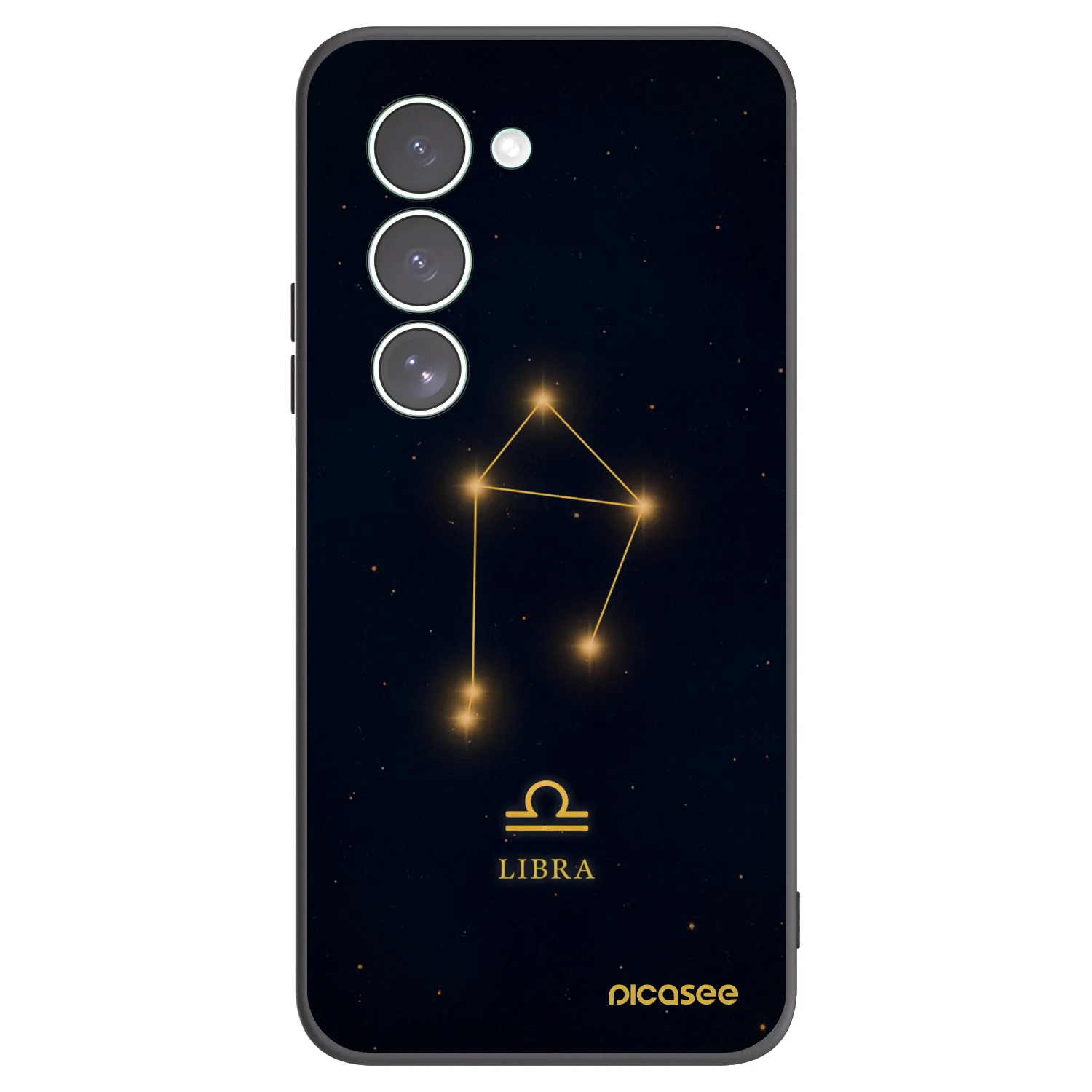 Picasee silikónový čierny obal pre Xiaomi Redmi 15 5G - LIBRA