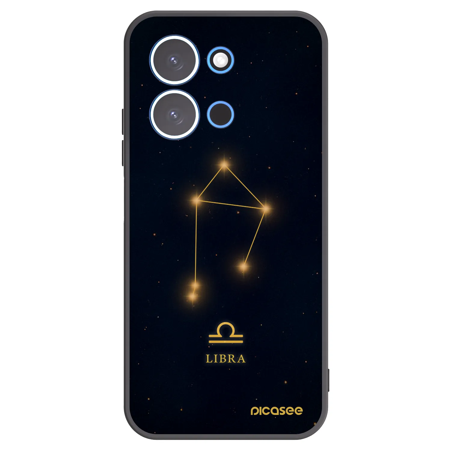 Picasee silikónový čierny obal pre Xiaomi Redmi 15C 4G - LIBRA