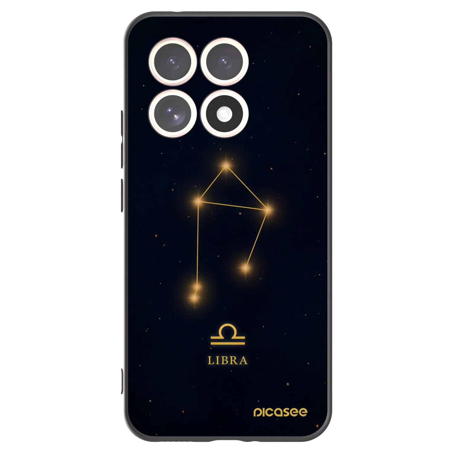 Picasee silikónový čierny obal pre Xiaomi 15T - LIBRA