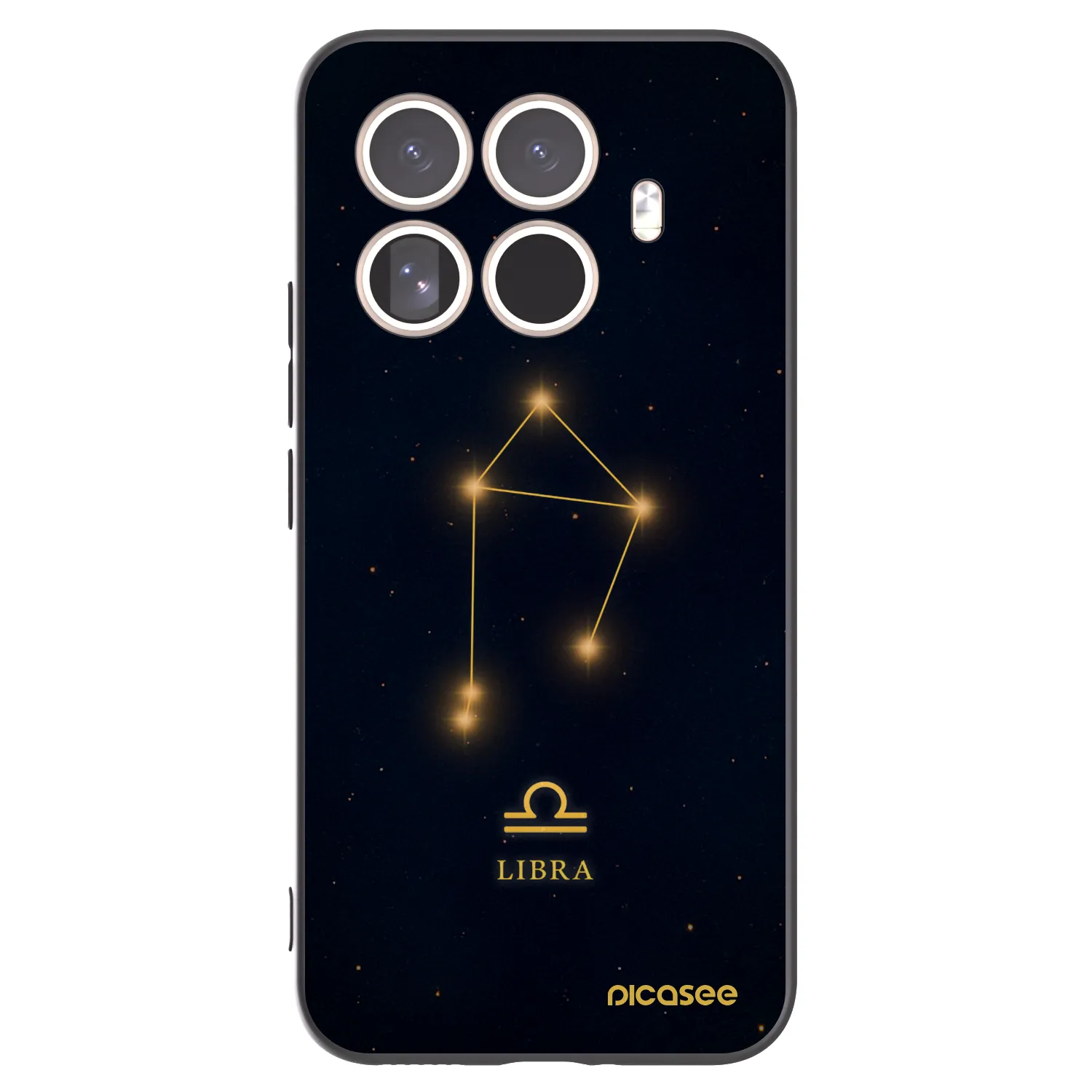 Picasee silikónový čierny obal pre Xiaomi 15T Pro - LIBRA