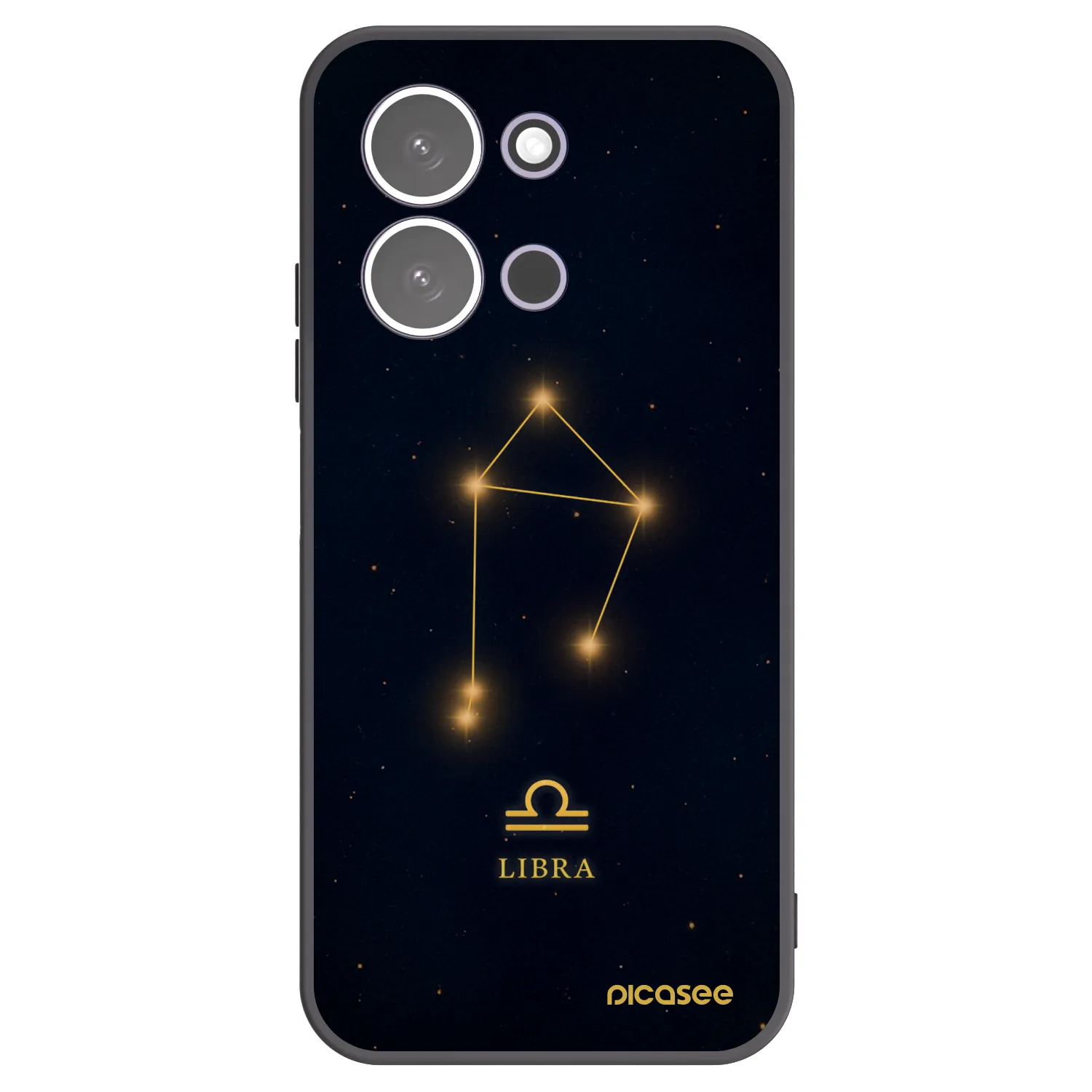 Picasee silikónový čierny obal pre Xiaomi Redmi 15C 5G - LIBRA