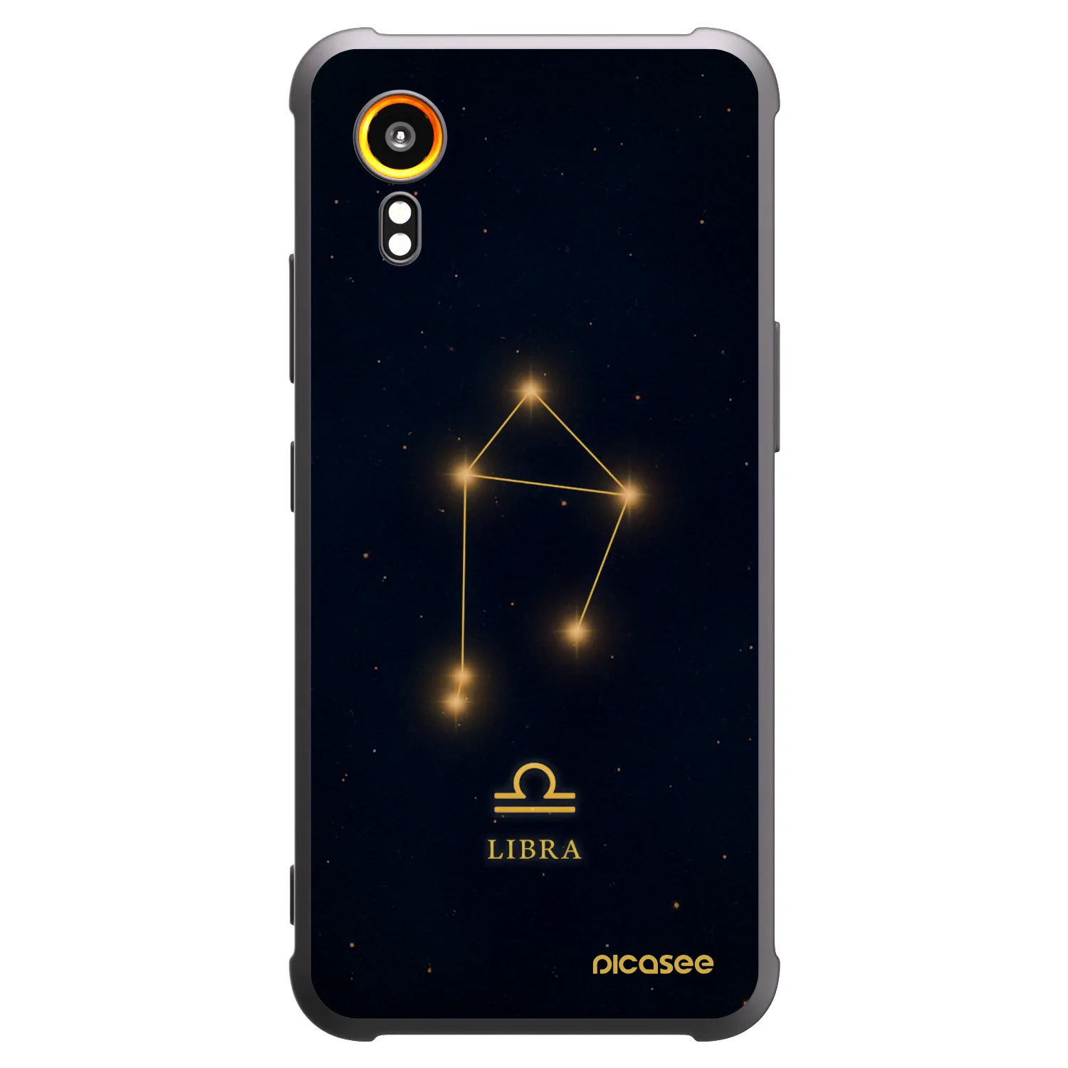 Picasee silikónový čierny obal pre Samsung Galaxy Xcover 7 - LIBRA